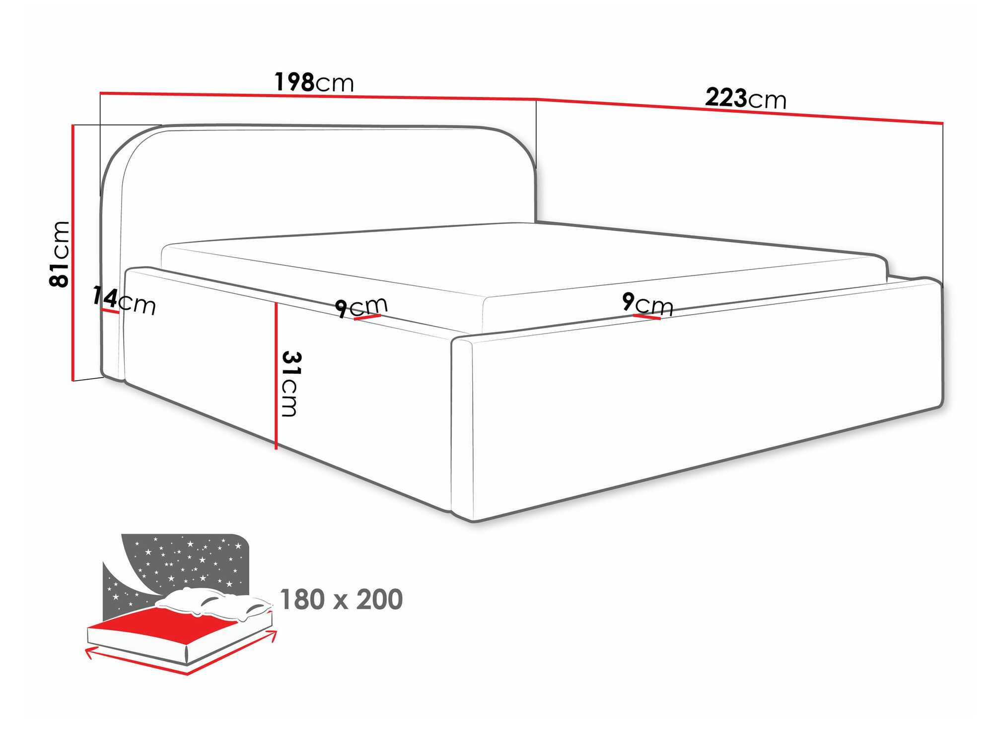 Postelja Comfivo 409 (Abriamo 3)