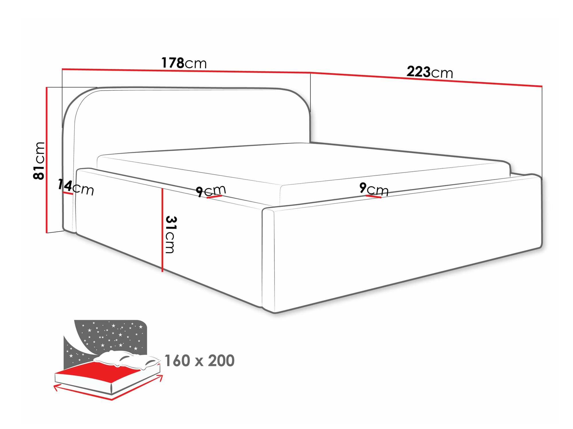 Postelja Comfivo Inventio (Abriamo 3)