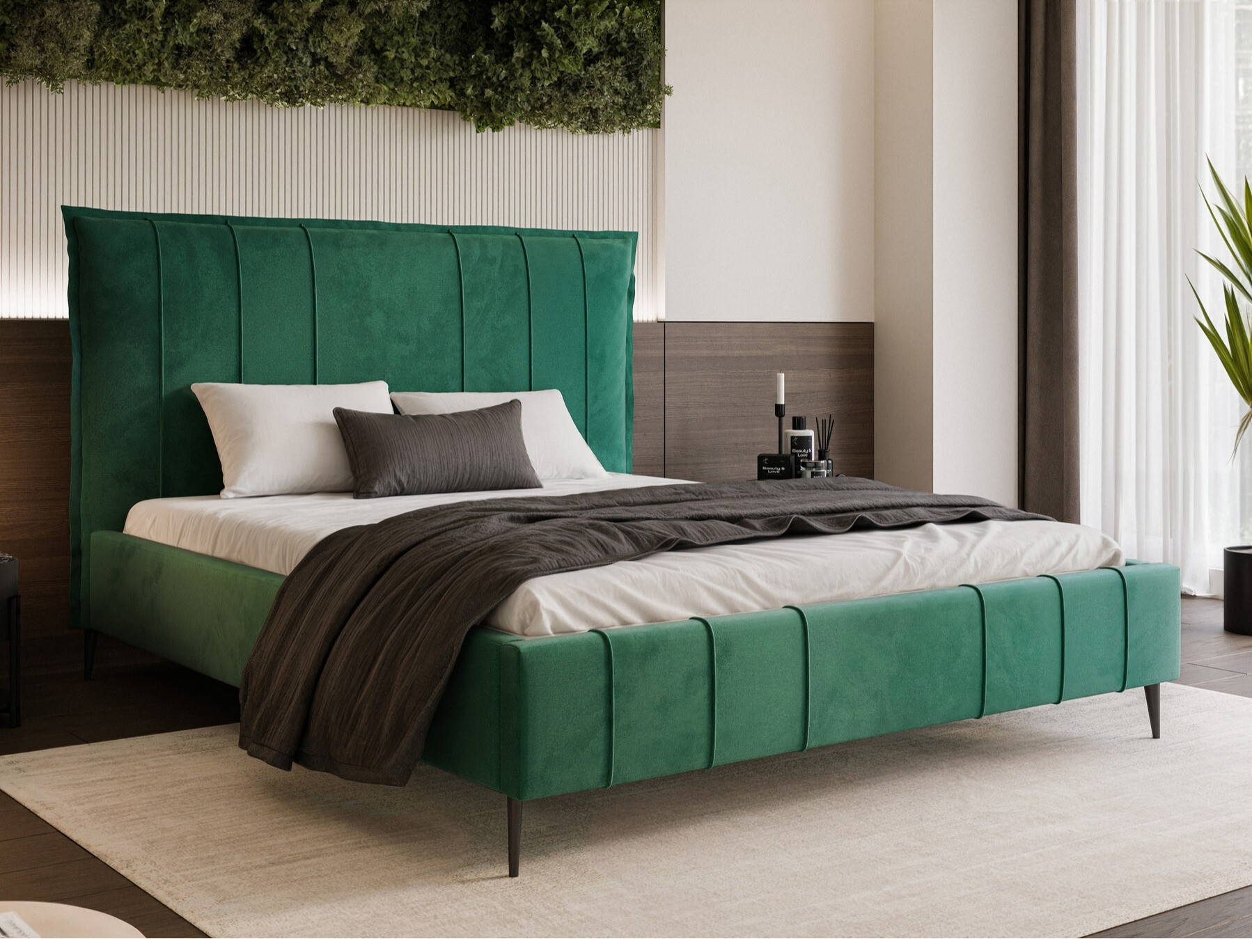 Postelja Martinez 106 (Magic Velvet 2225)