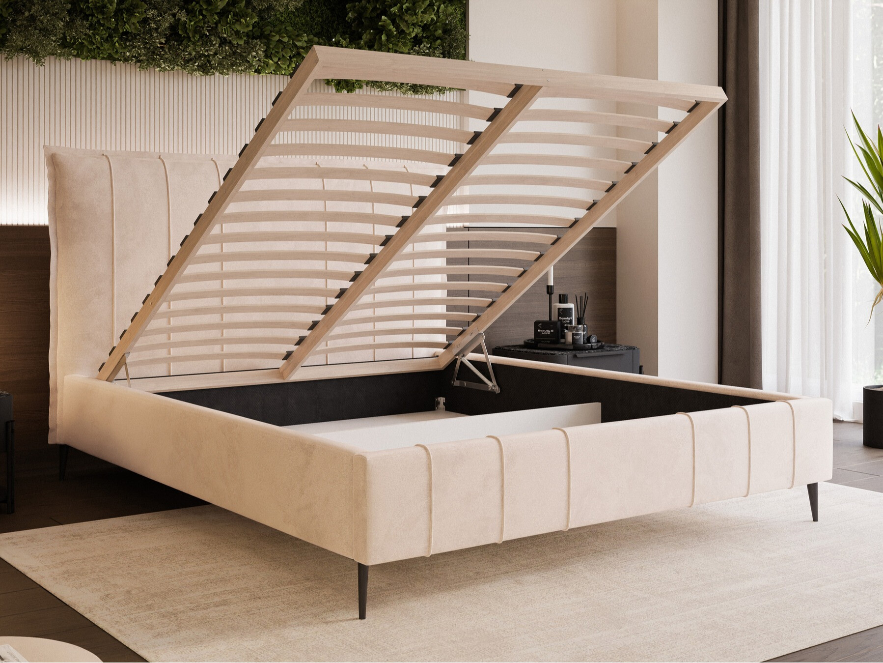 Postelja Martinez 106 (Magic Velvet 2225)