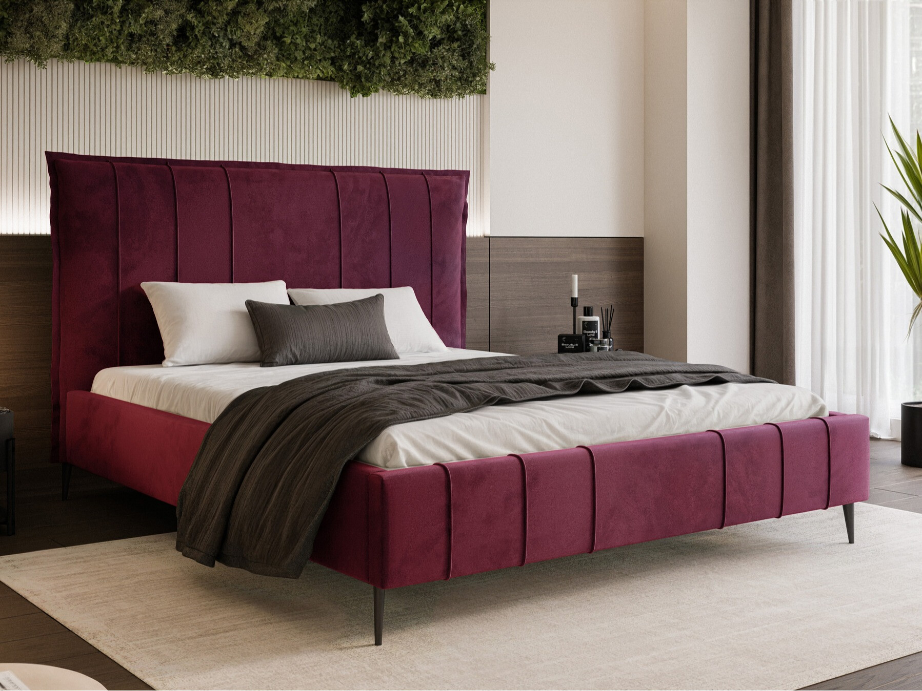 Postelja Martinez 106 (Magic Velvet 2229)