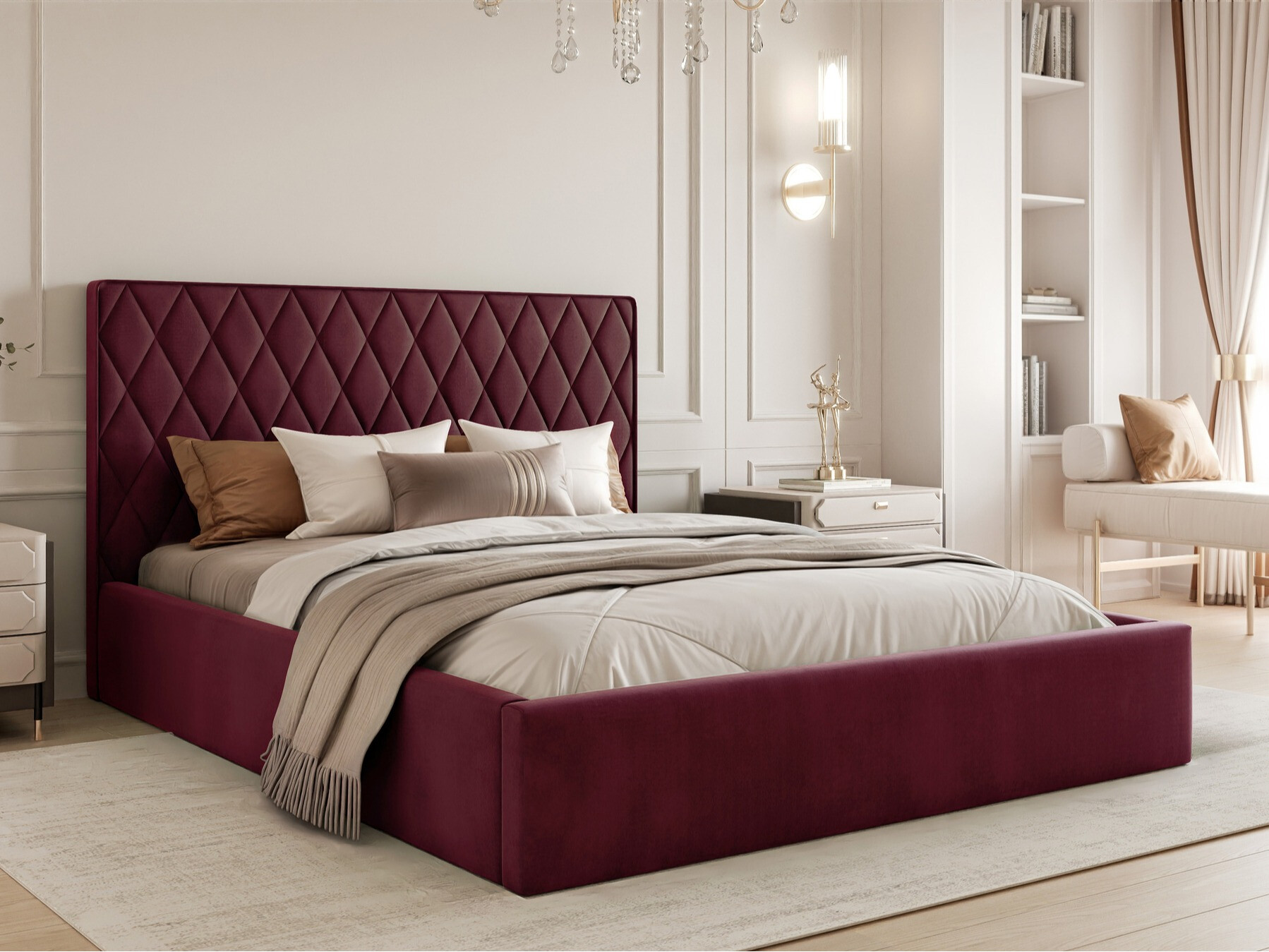 Postelja Martinez 109 (Magic Velvet 2229)