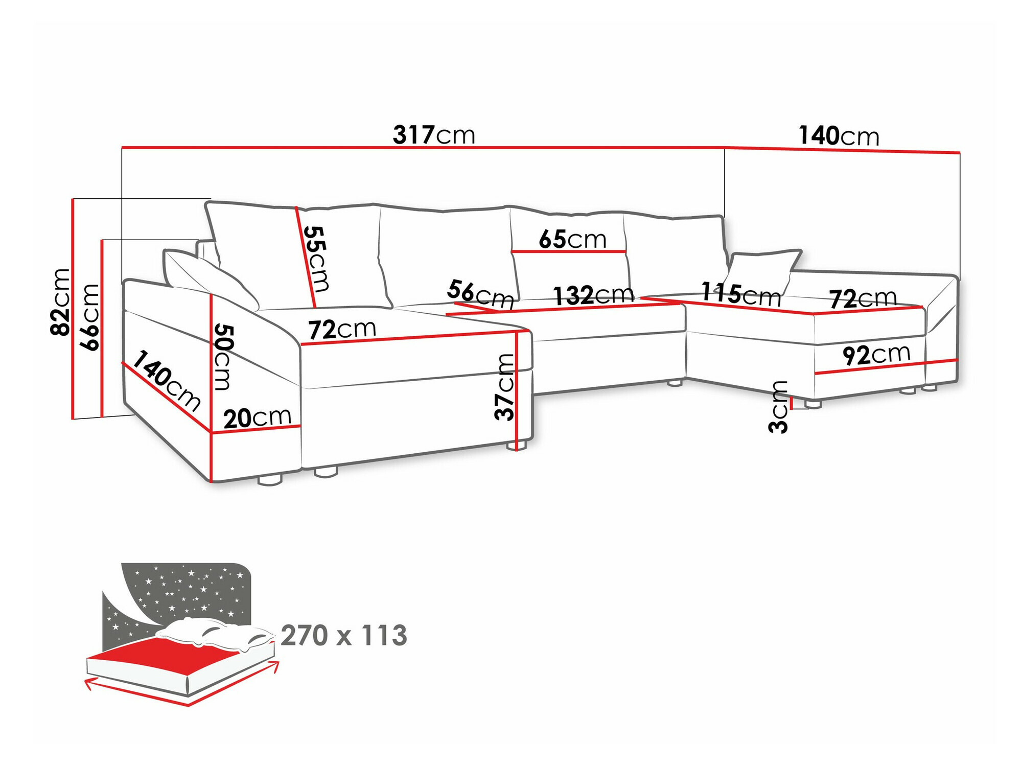 Kotna garnitura Memphis 131 (Kronos 07)