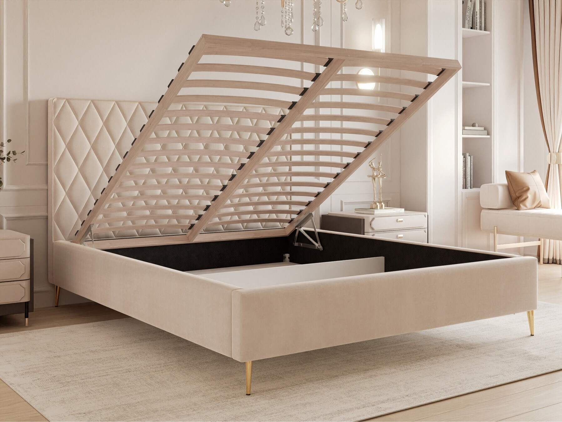 Postelja Martinez 108 (Magic Velvet 2256)