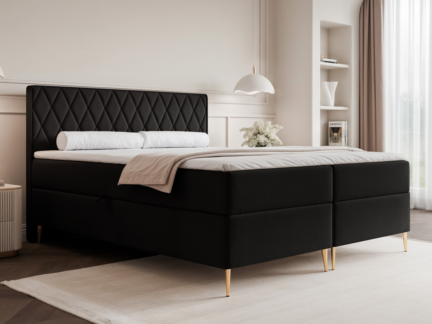 Boxspring postelja Martinez 110 (Magic Velvet 2219)