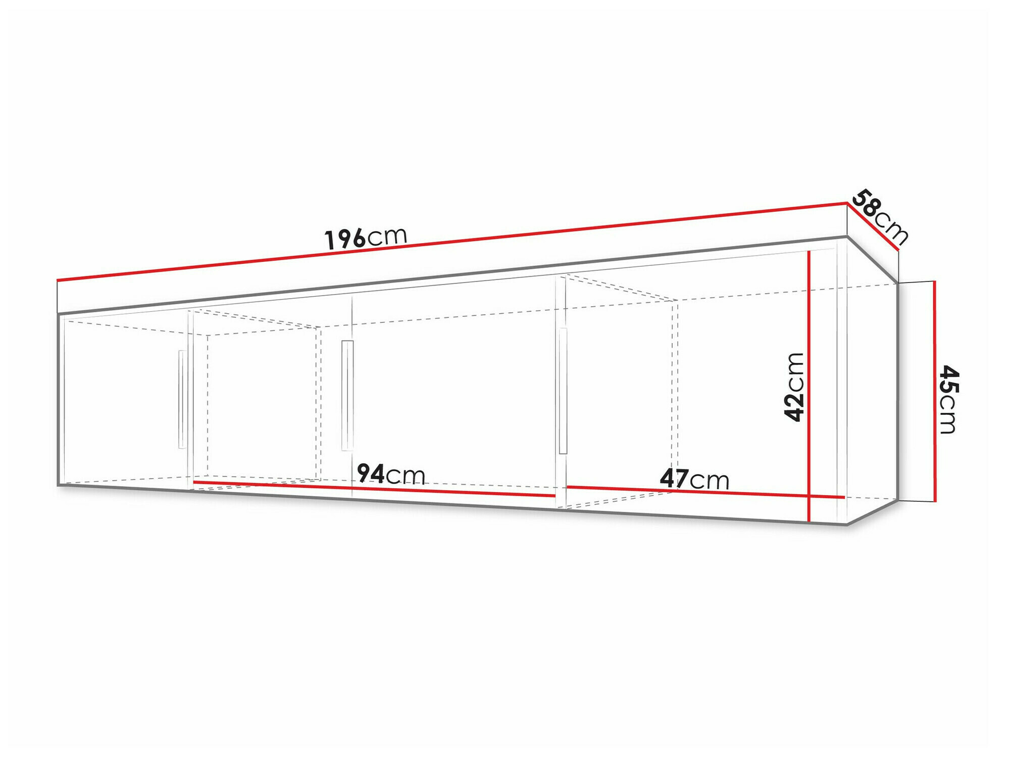 Garderobna omara Collis II (Wotan hrast + Črna)