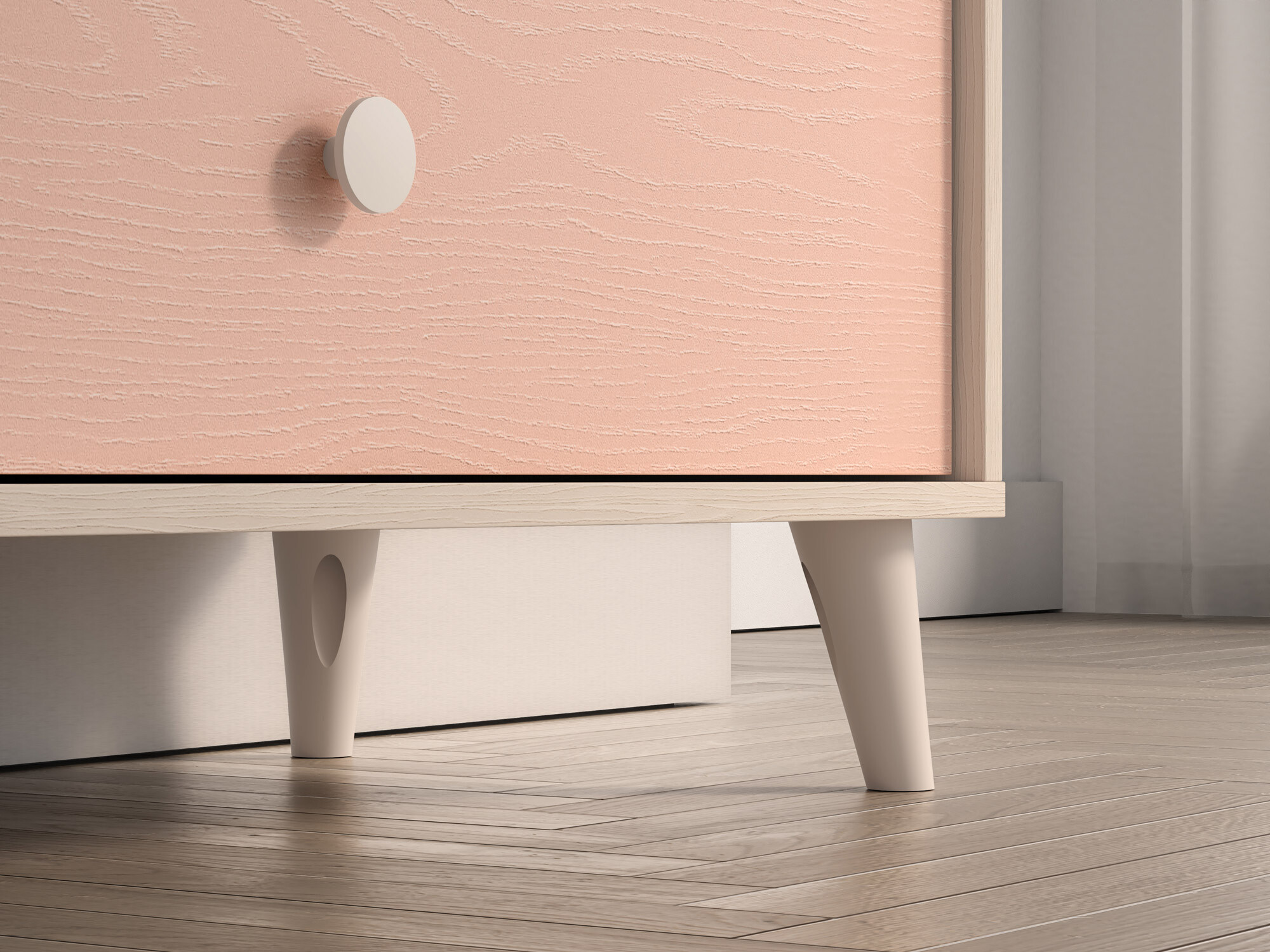 Komoda Tortoli 105 (Roza)