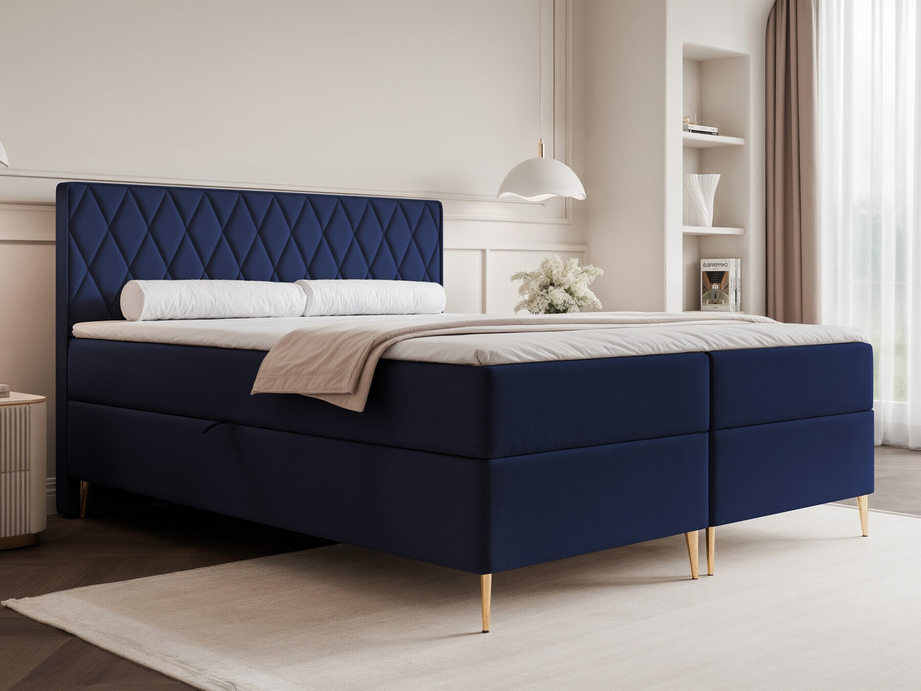 Boxspring postelja Martinez 110 (Magic Velvet 2216)