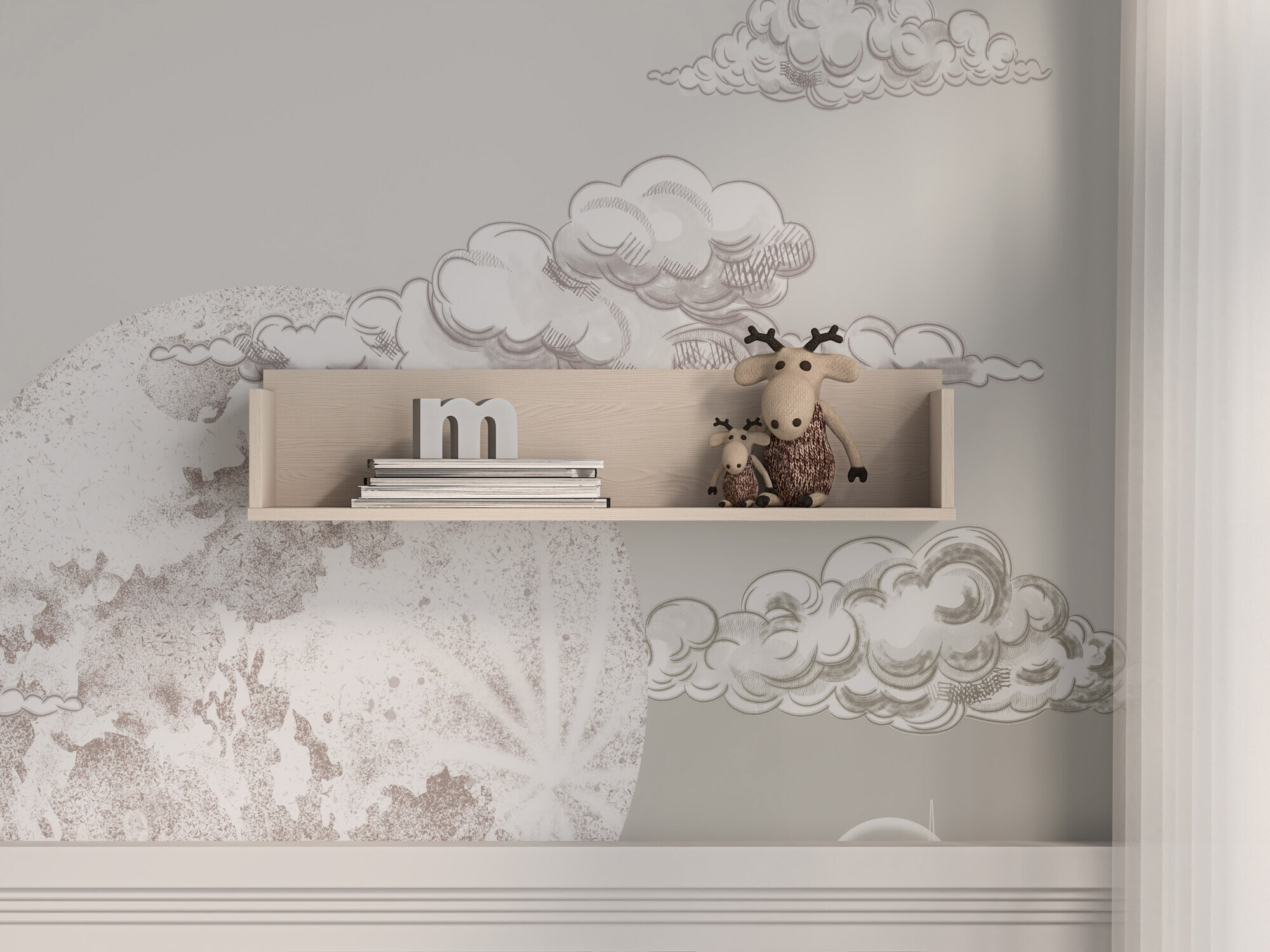 Stenska polica Tortoli 109