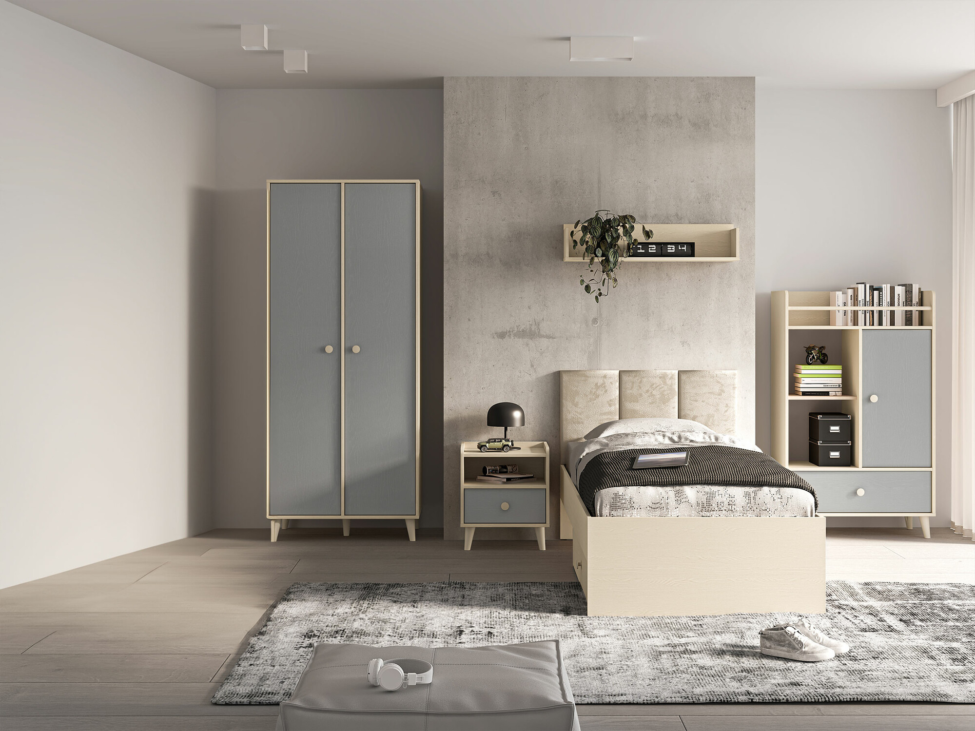 Komplet pohištva za otroško sobo Tortoli 112