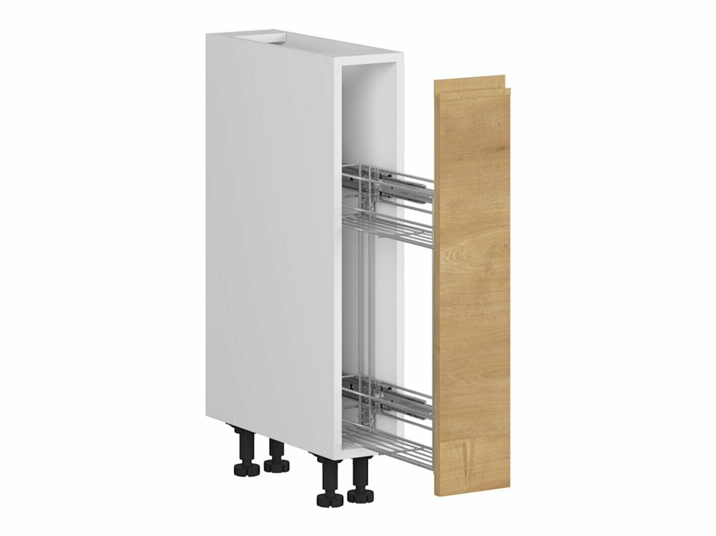 Modularna omarica z izvlečno košaro Soli Oak 120