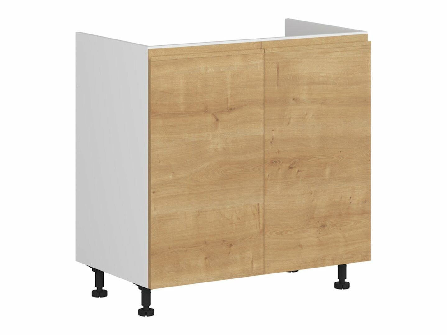 Modularna omarica za pomivalno korito z vrati Soli Oak 124