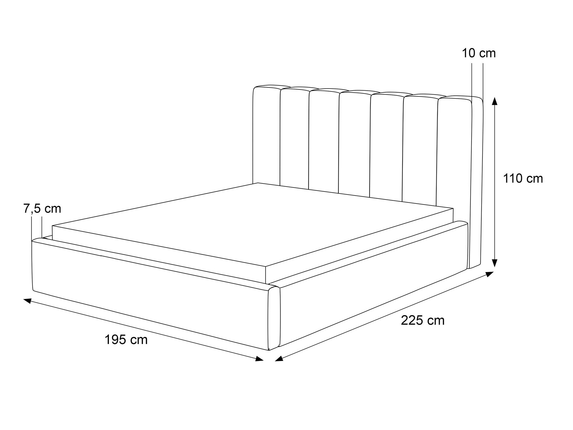 Postelja Martinez 112 (Magic Velvet 2271)