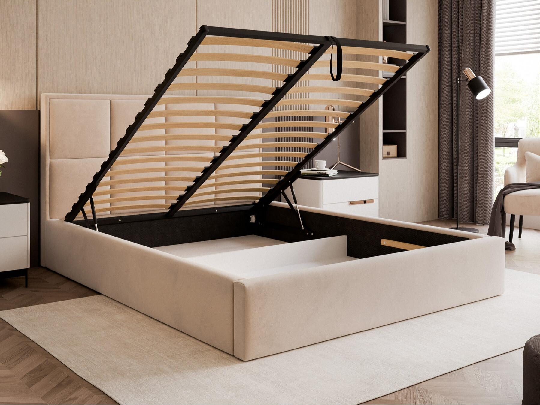 Postelja Martinez 113 (Magic Velvet 2216)