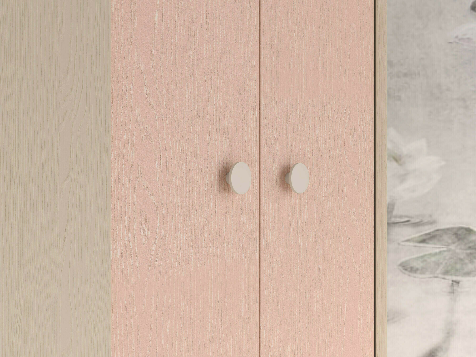 Komplet pohištva za otroško sobo Tortoli 113 (Roza)