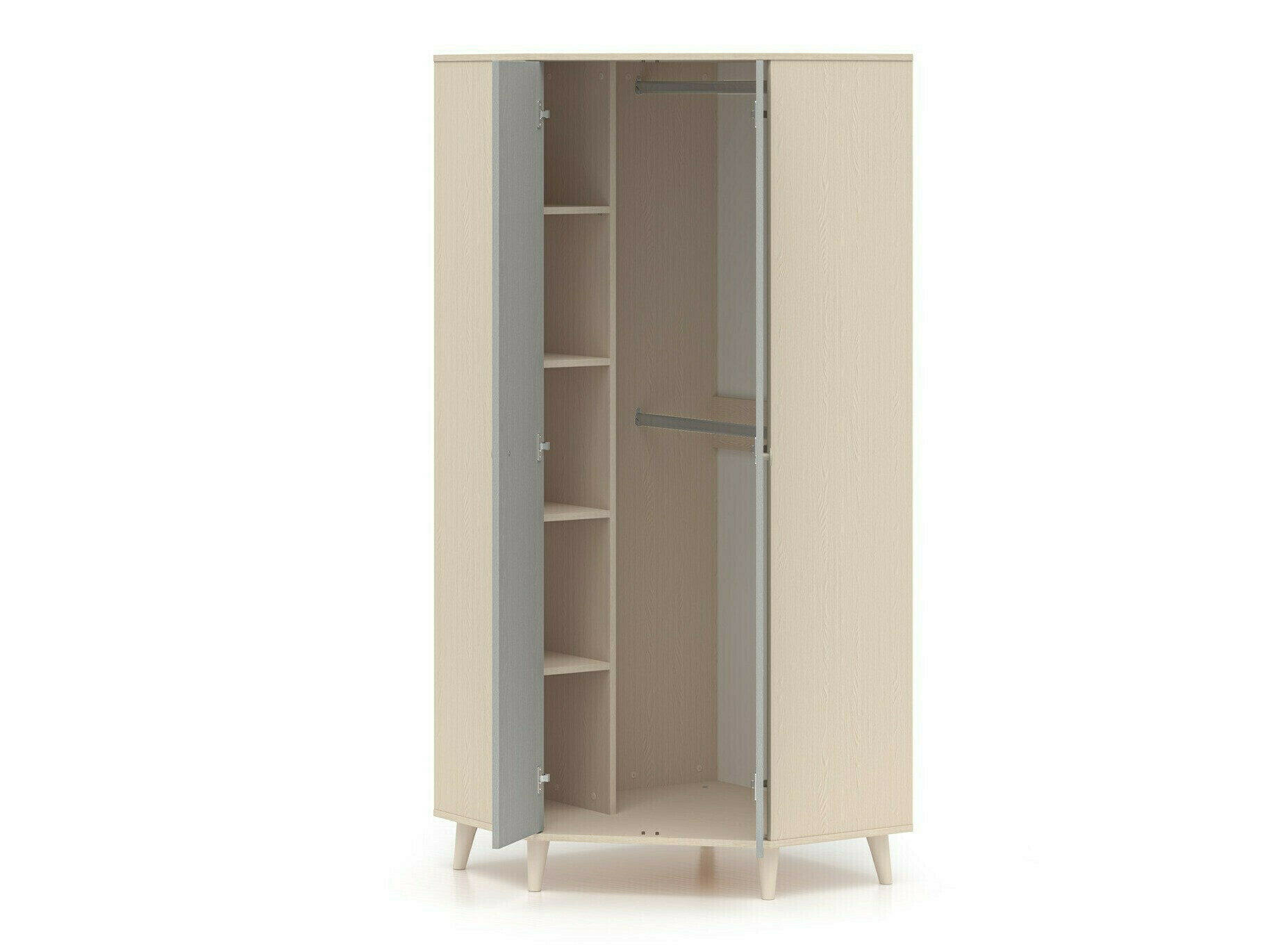 Komplet pohištva za otroško sobo Tortoli 113 (Siva)