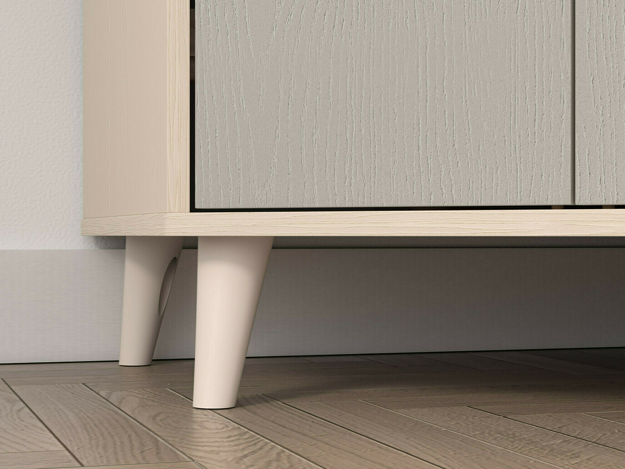 Komplet pohištva za otroško sobo Tortoli 113 (Siva)