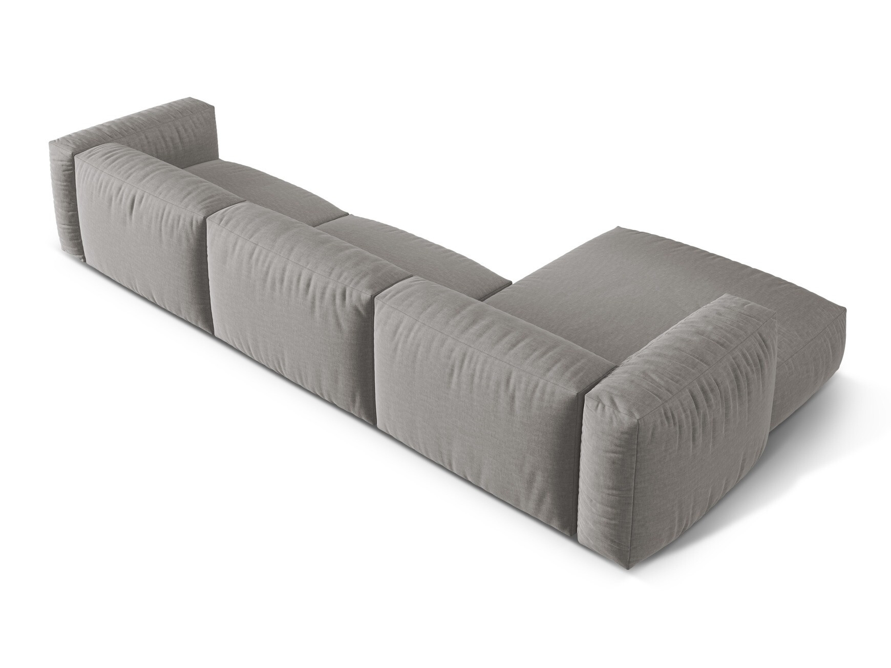 Modularna kotna sedežna garnitura Sorcoro 104 (Boston Svetla Siva)