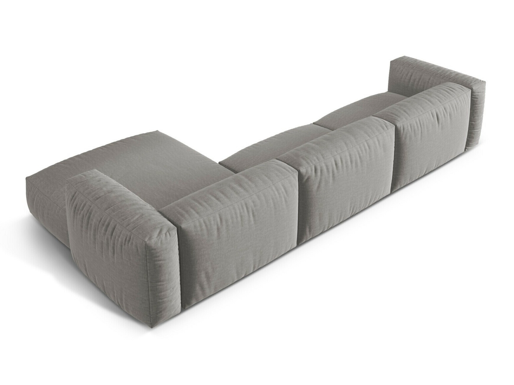 Modularna kotna sedežna garnitura Sorcoro 104 (Boston Svetla Siva)