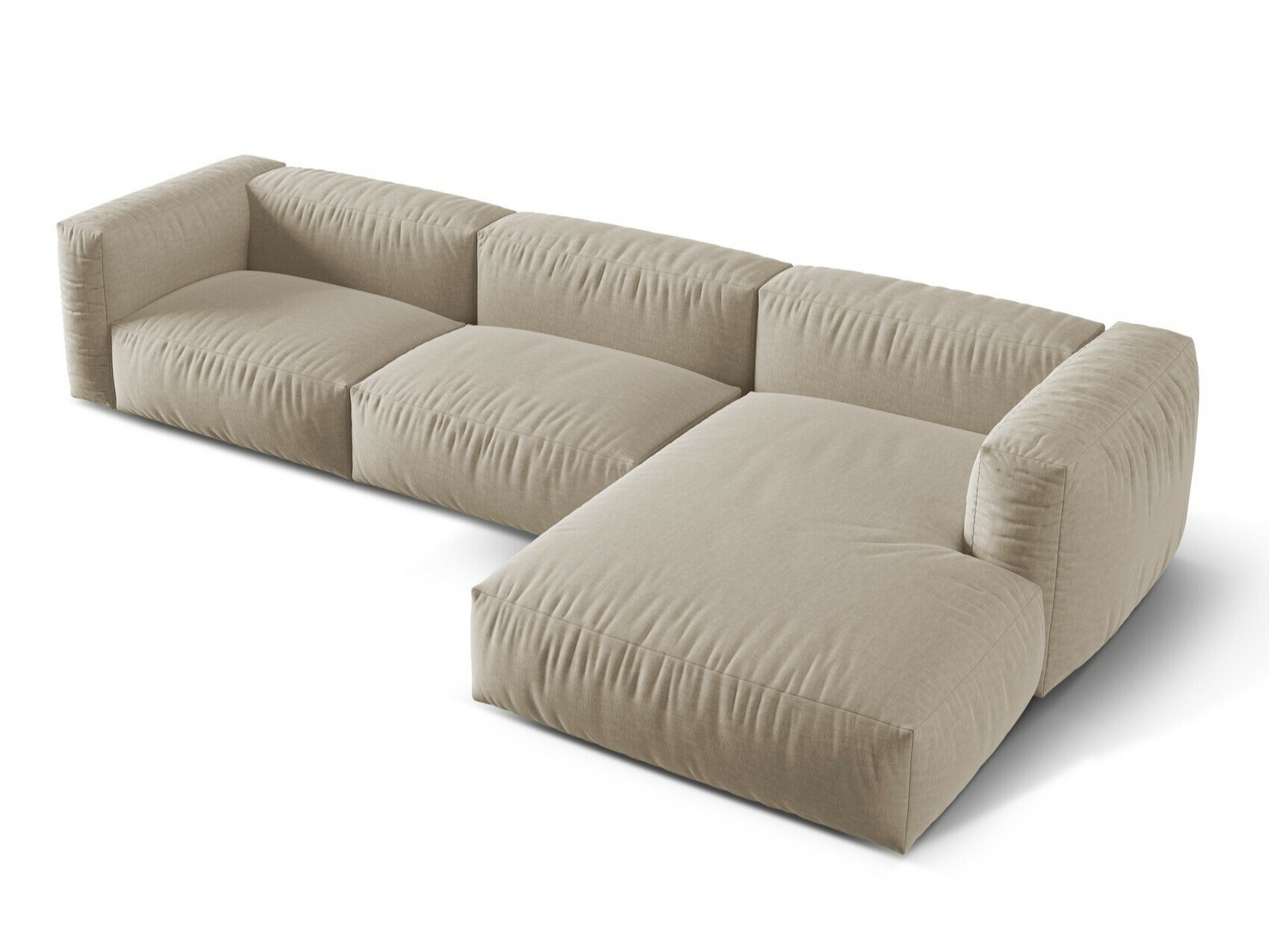 Modularna kotna sedežna garnitura Sorcoro 104 (Boston Toffee)