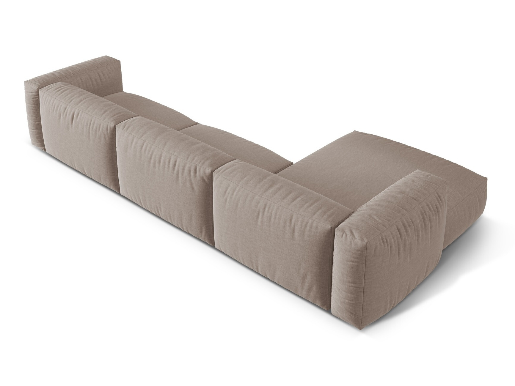 Modularna kotna sedežna garnitura Sorcoro 104 (Boston Trufa)