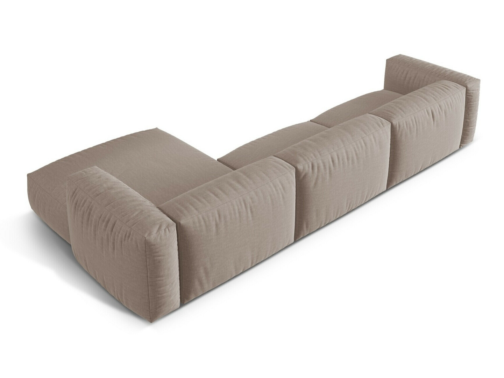 Modularna kotna sedežna garnitura Sorcoro 104 (Boston Trufa)