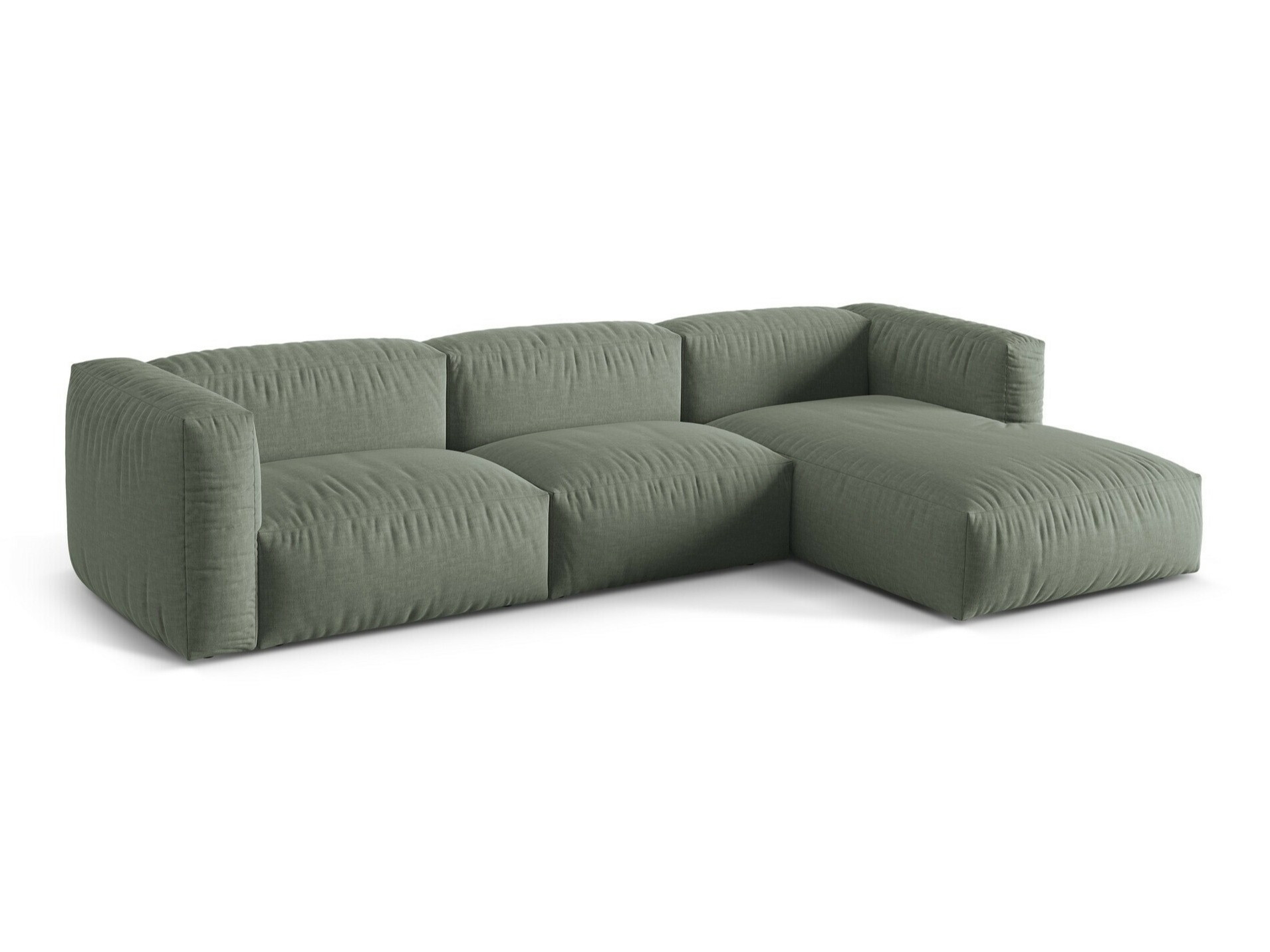 Modularna kotna sedežna garnitura Sorcoro 104 (Boston Water Green)