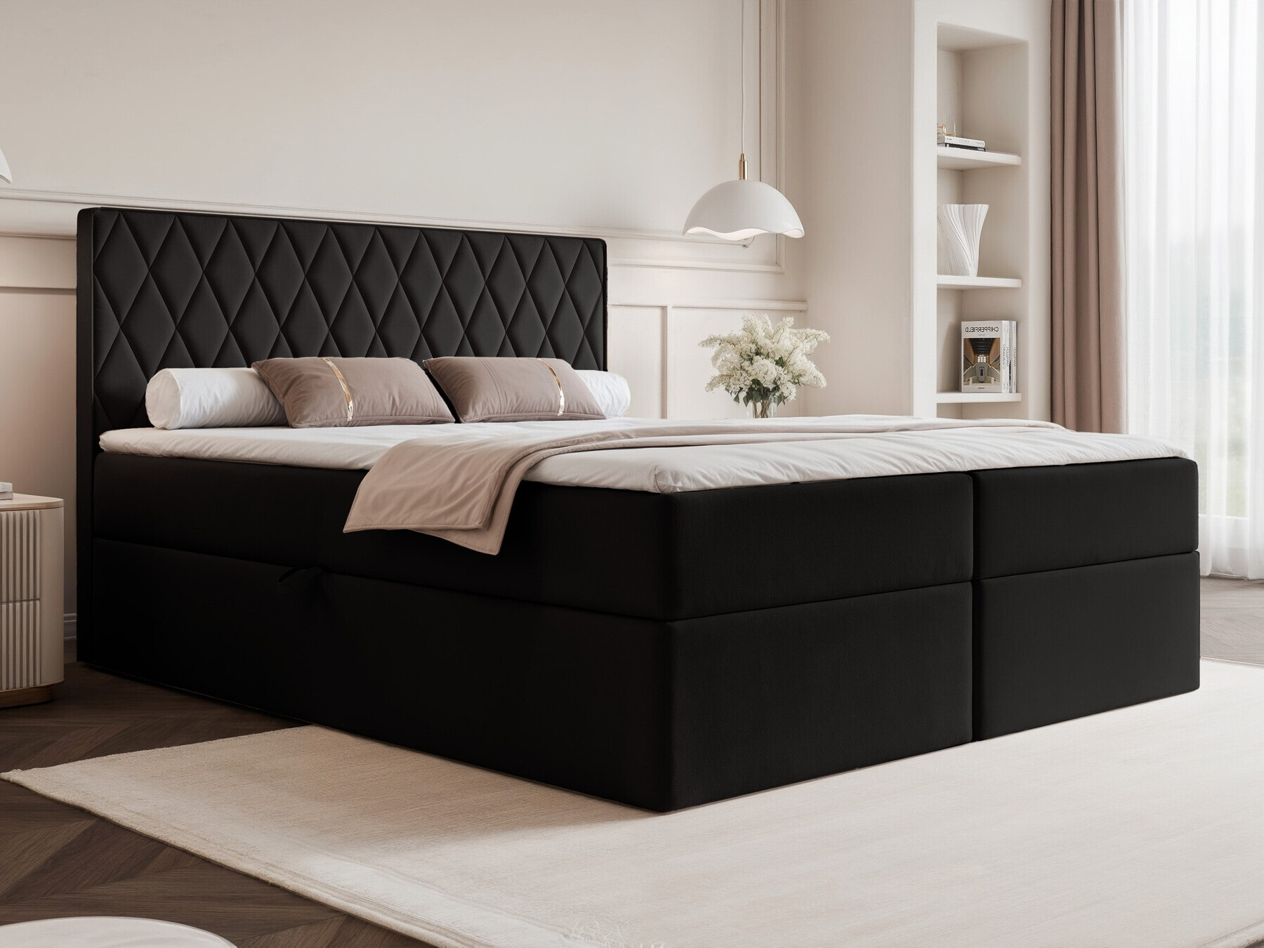Boxspring postelja Martinez 114 (Magic Velvet 2219)