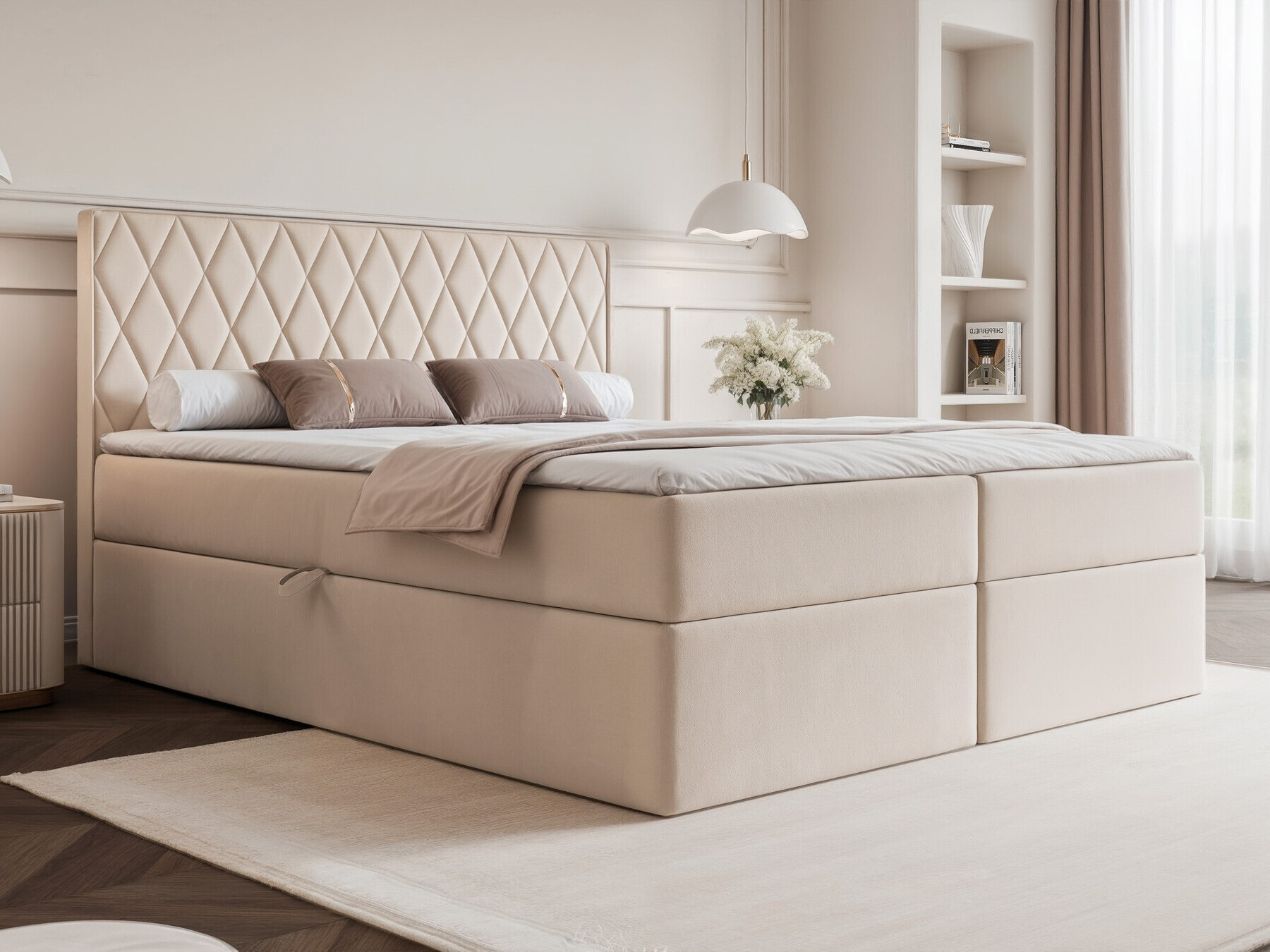 Boxspring postelja Martinez 114 (Magic Velvet 2256)