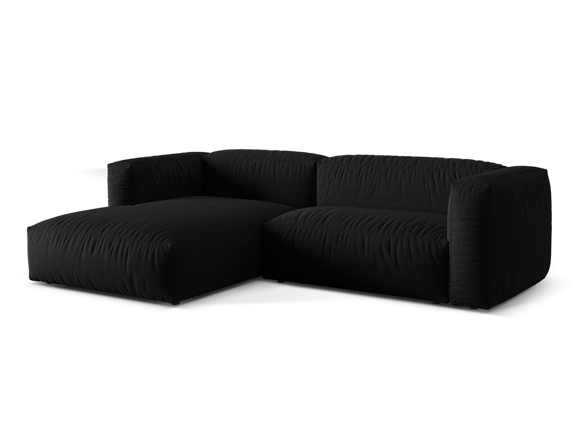 Modularna kotna sedežna garnitura Sorcoro 105 (Boston Black)