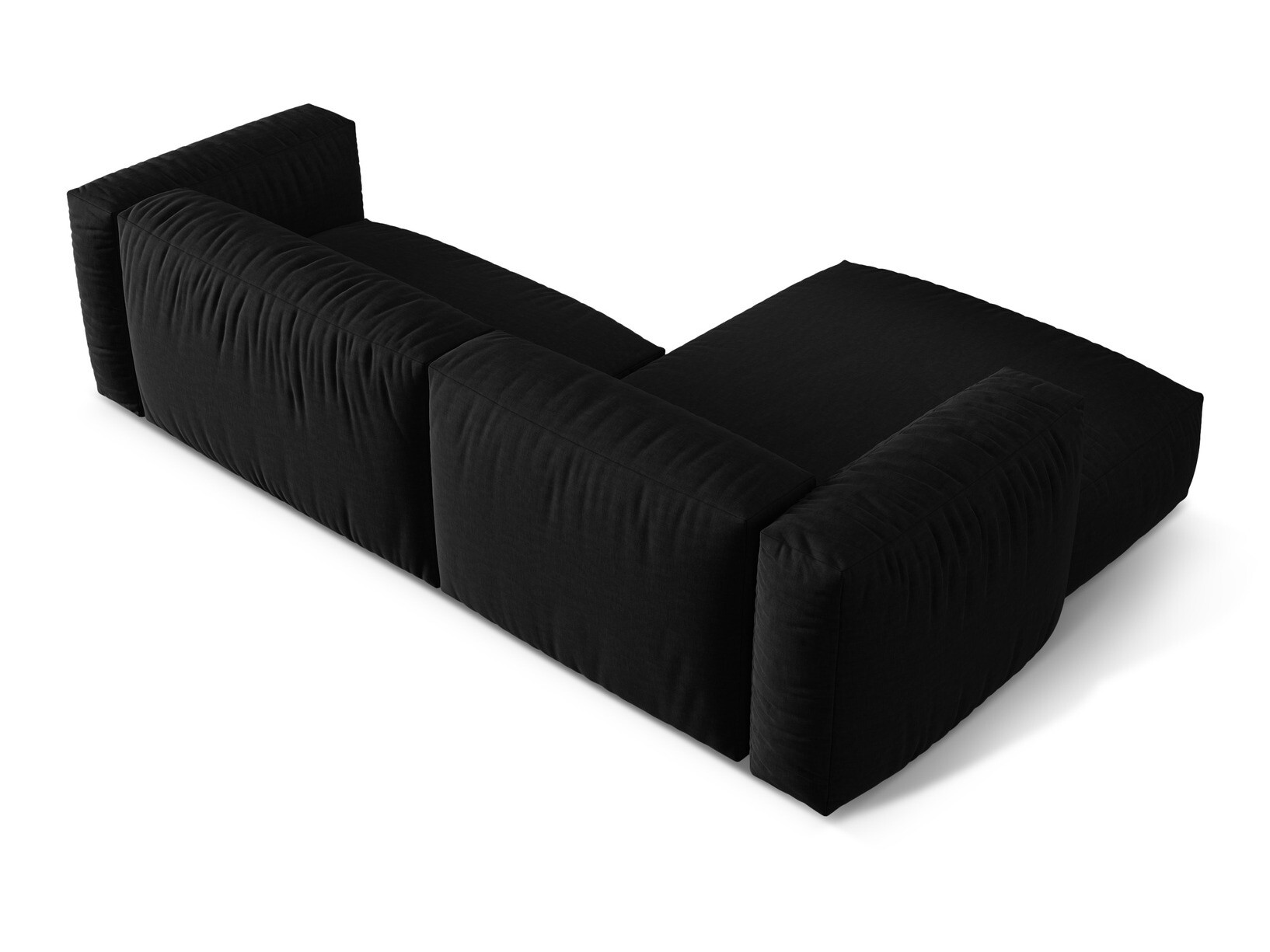 Modularna kotna sedežna garnitura Sorcoro 105 (Boston Black)