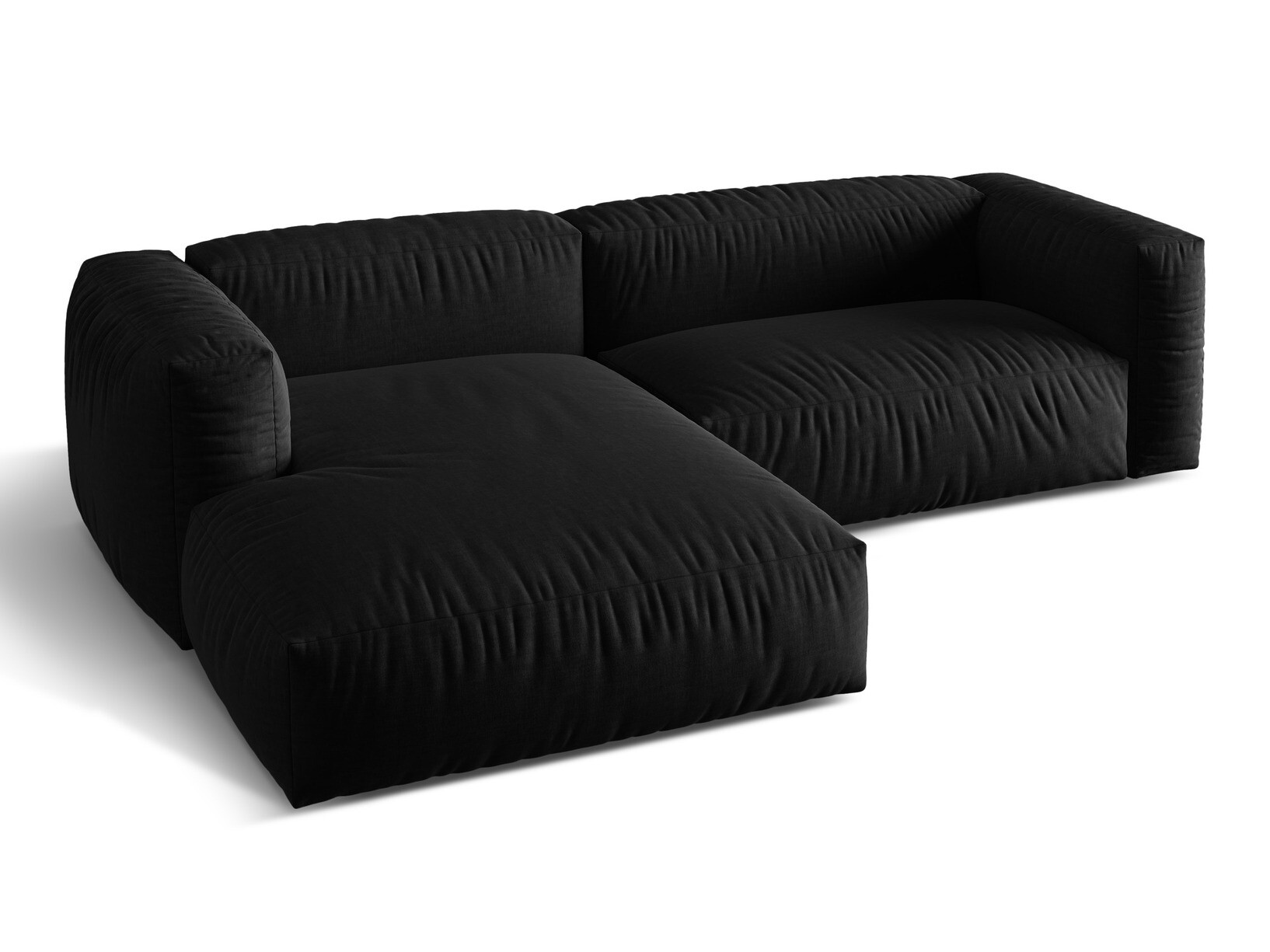 Modularna kotna sedežna garnitura Sorcoro 105 (Boston Black)