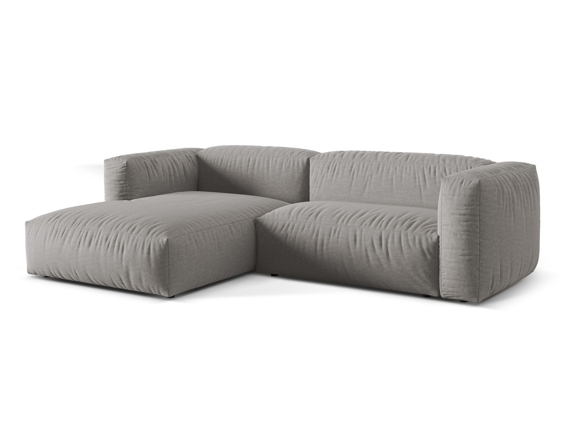 Modularna kotna sedežna garnitura Sorcoro 105 (Boston Svetla Siva)