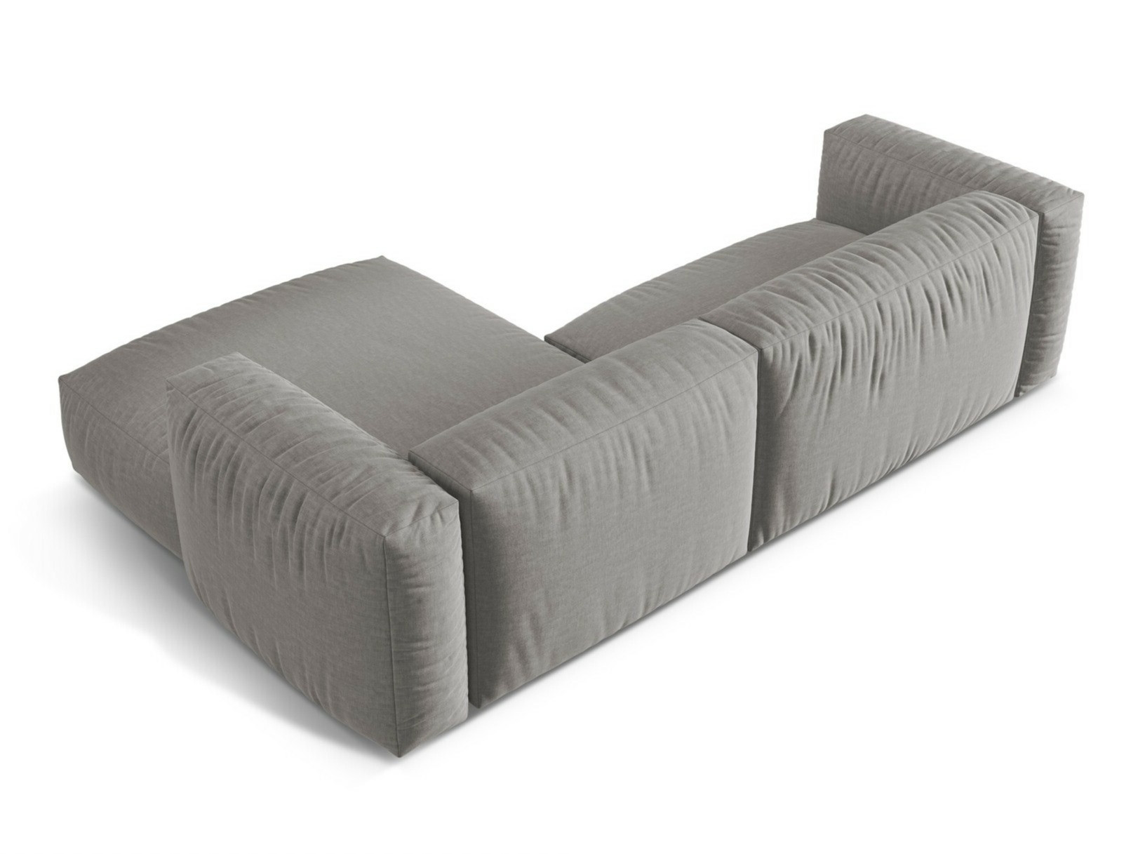 Modularna kotna sedežna garnitura Sorcoro 105 (Boston Svetla Siva)