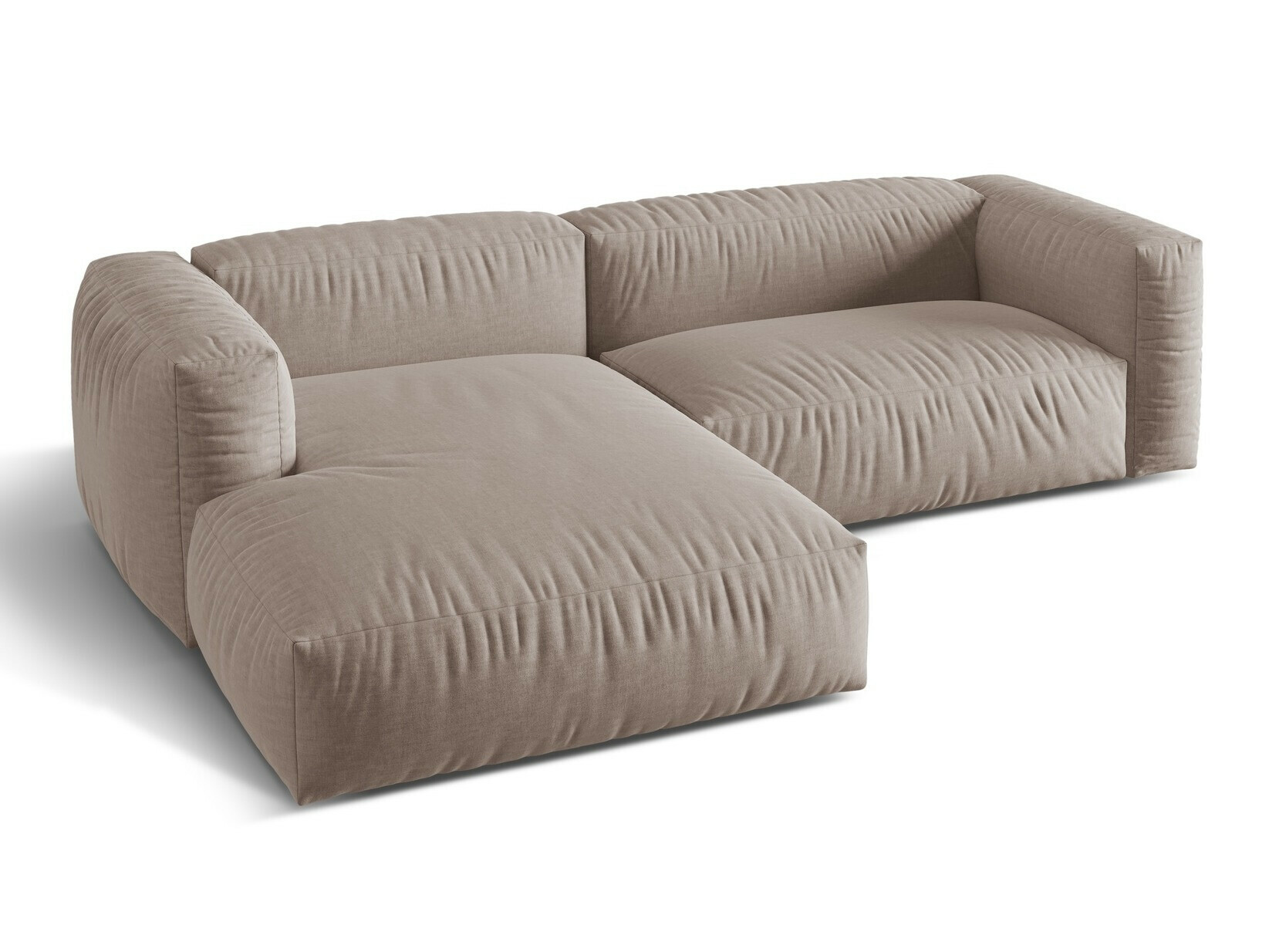 Modularna kotna sedežna garnitura Sorcoro 105 (Boston Trufa)