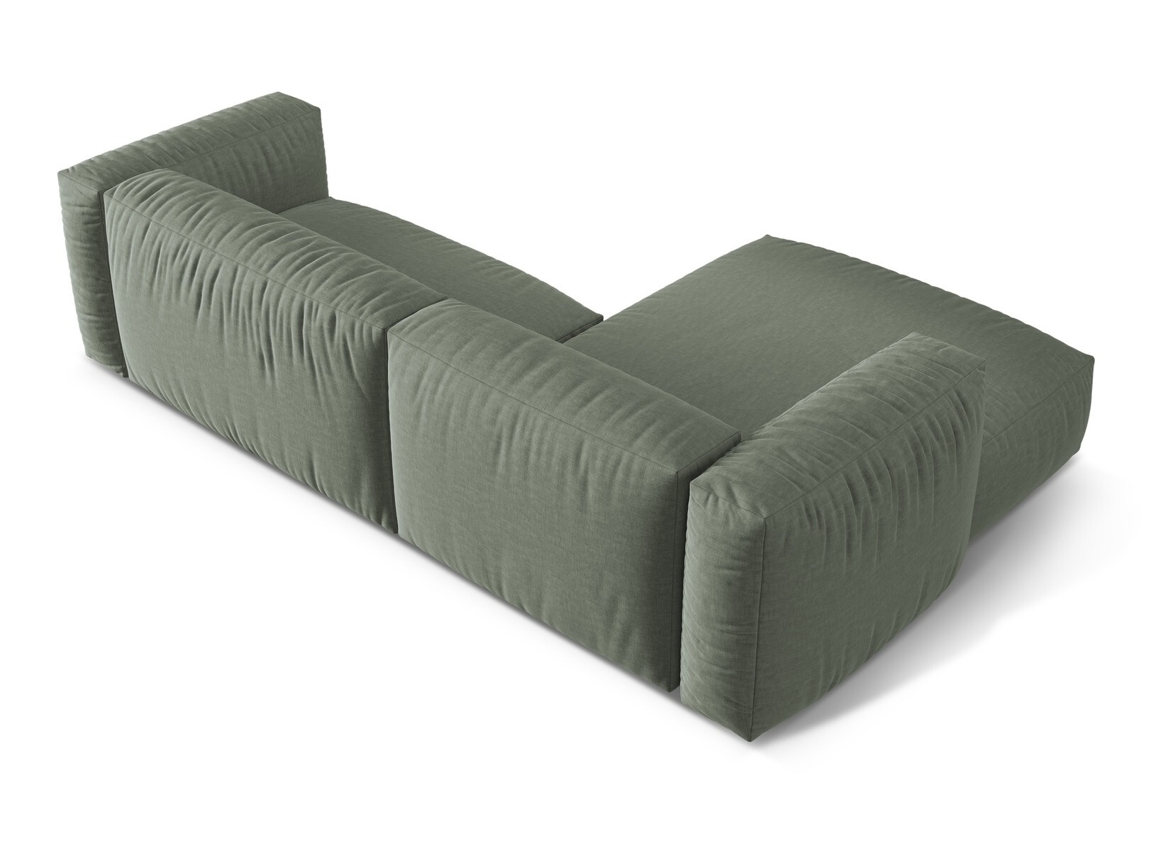 Modularna kotna sedežna garnitura Sorcoro 105 (Boston Water Green)