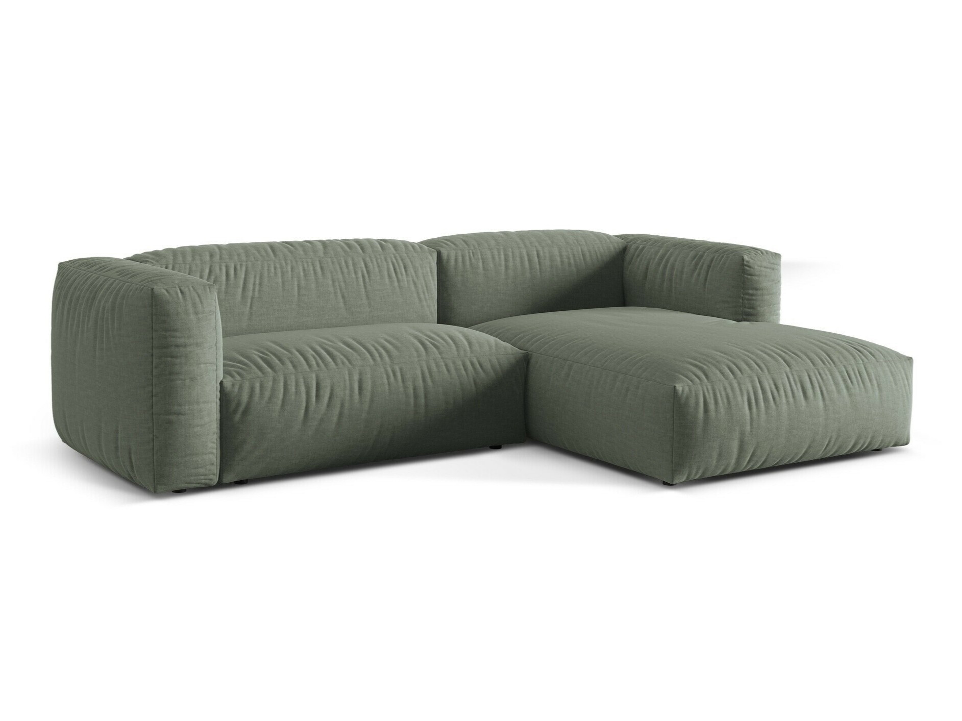 Modularna kotna sedežna garnitura Sorcoro 105 (Boston Water Green)