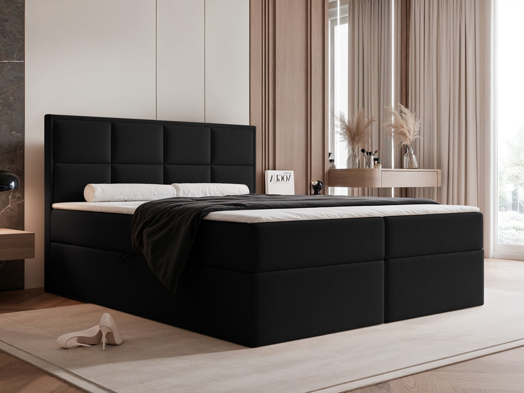 Boxspring postelja Martinez 115 (Magic Velvet 2219)