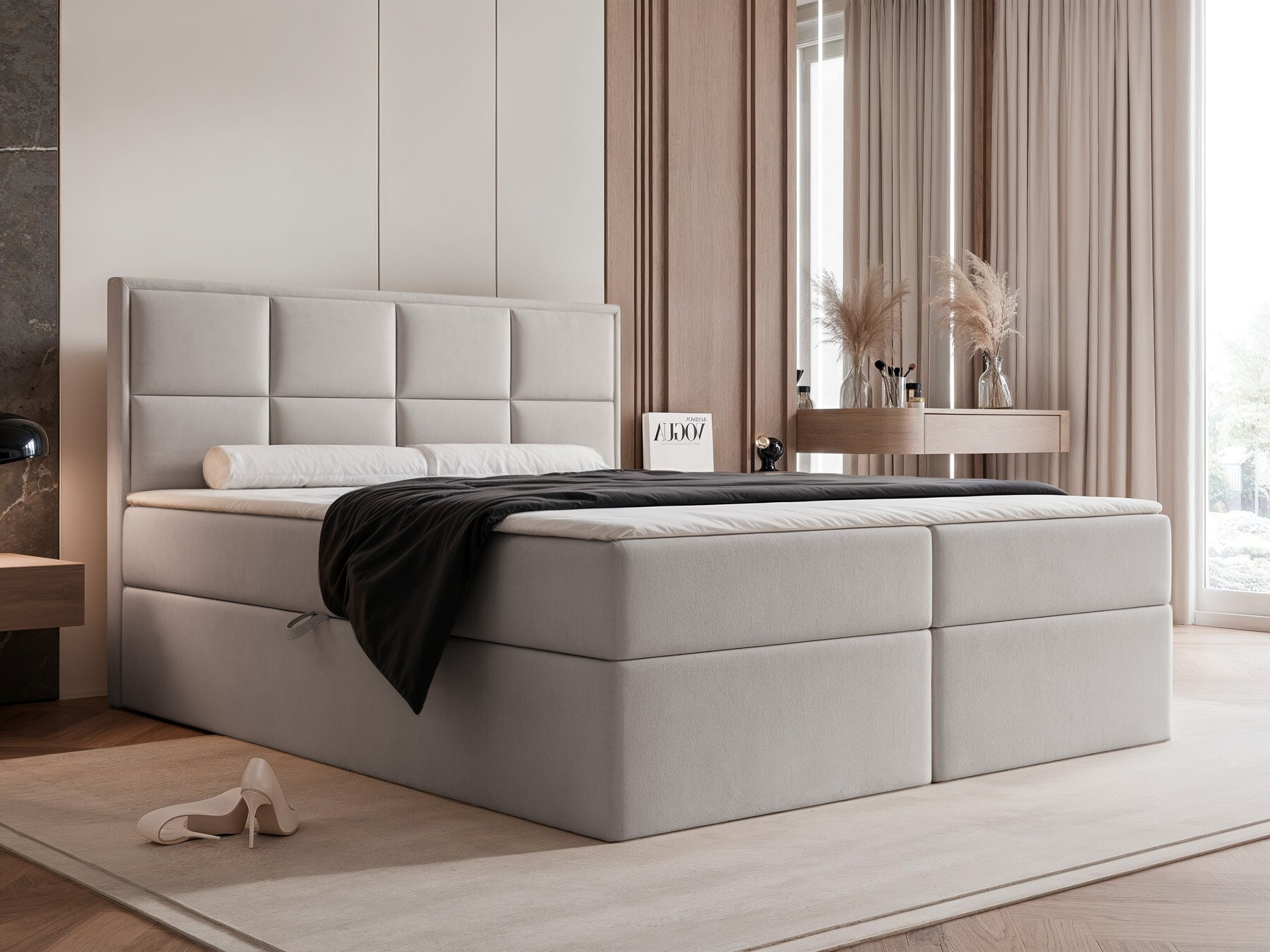 Boxspring postelja Martinez 115 (Magic Velvet 2240)