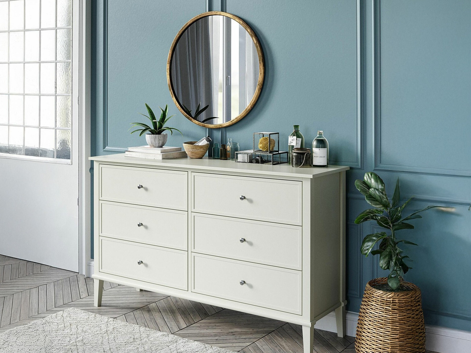 Komoda Sonfivo 106 (Bela)