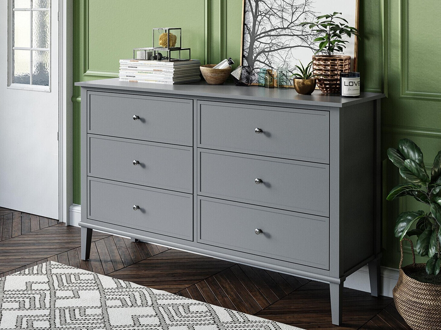 Komoda Sonfivo 106 (Siva)