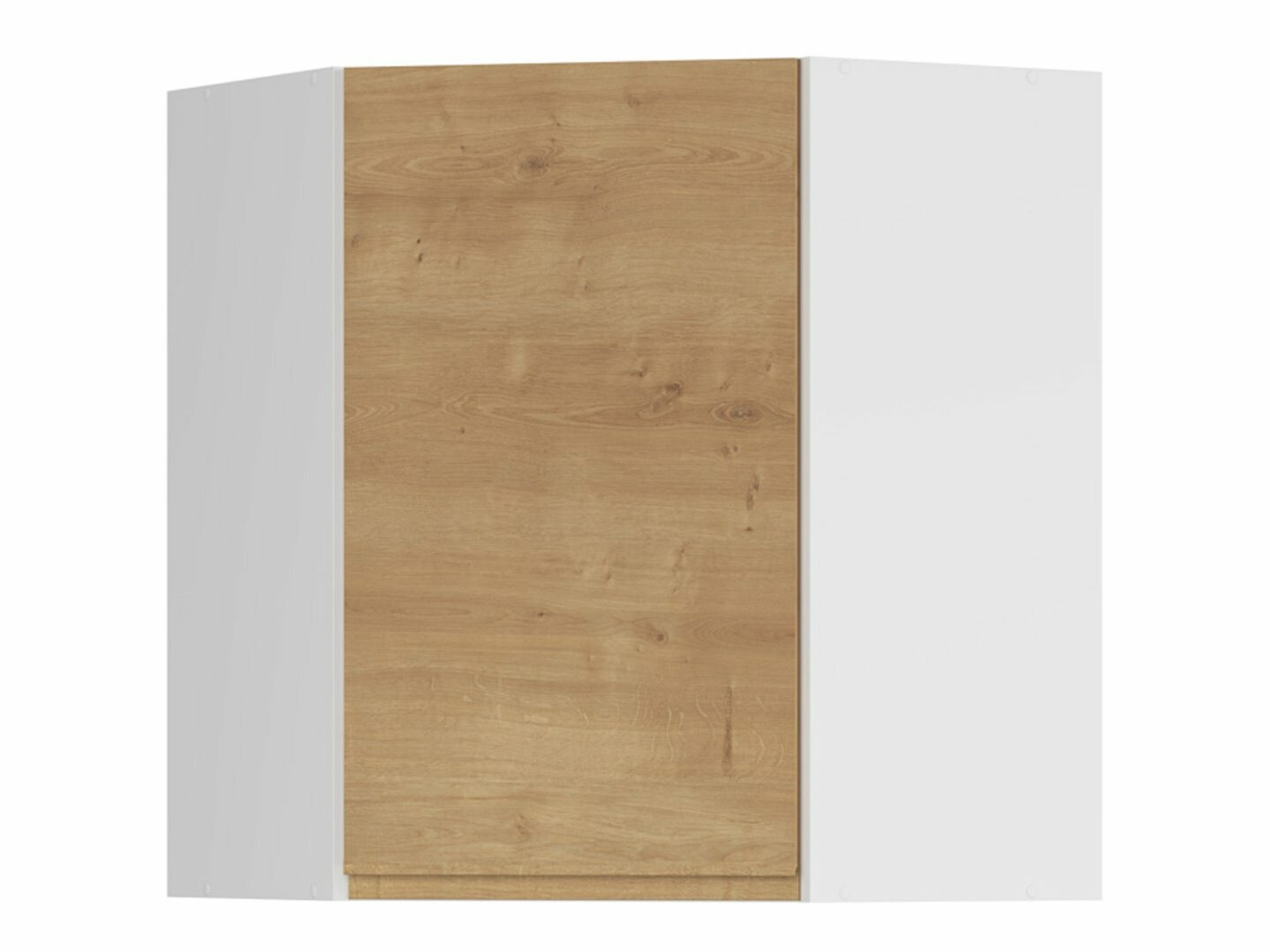 Modularna kotna stenska omarica Soli Oak 152