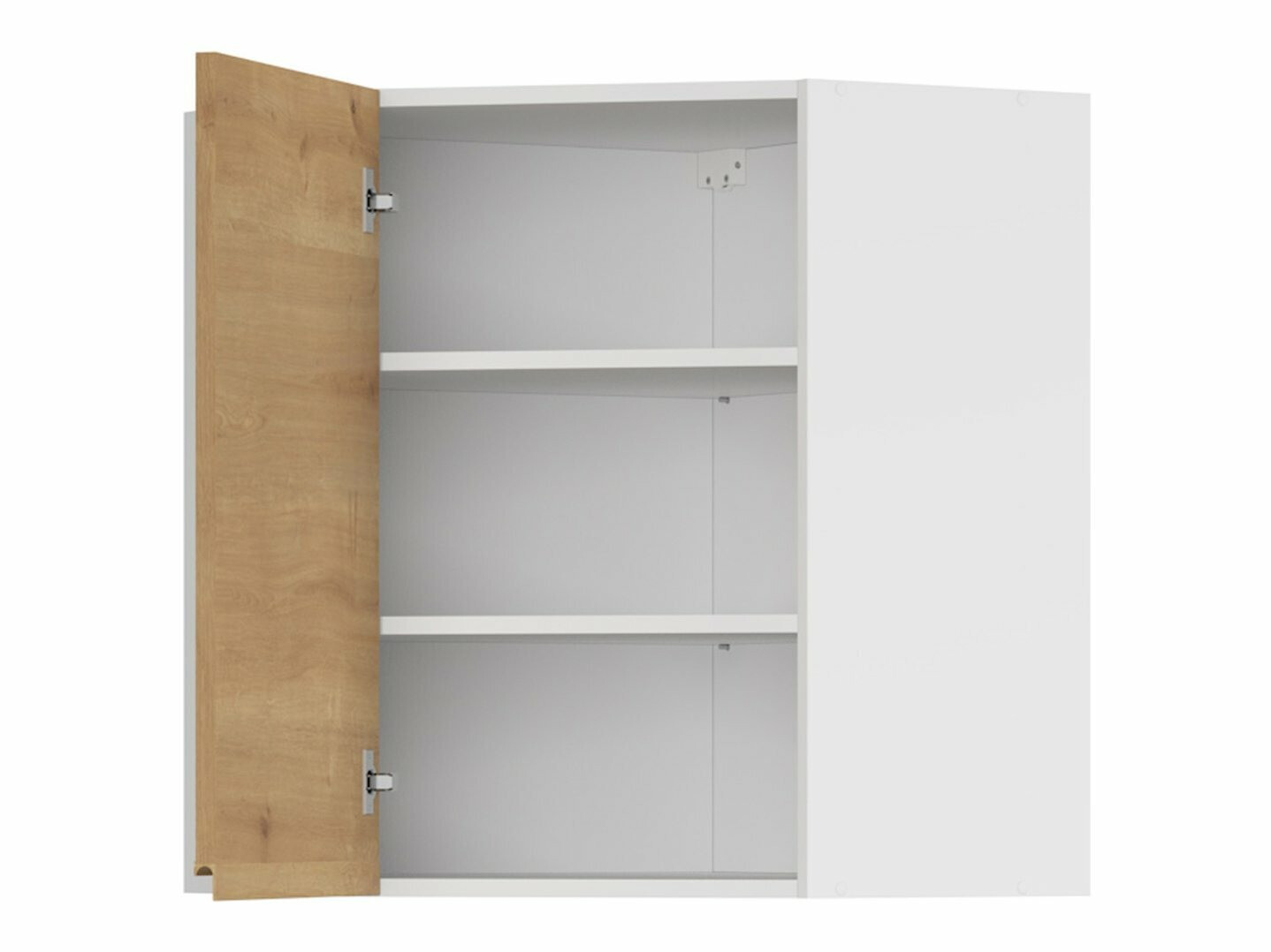 Modularna kotna stenska omarica Soli Oak 152