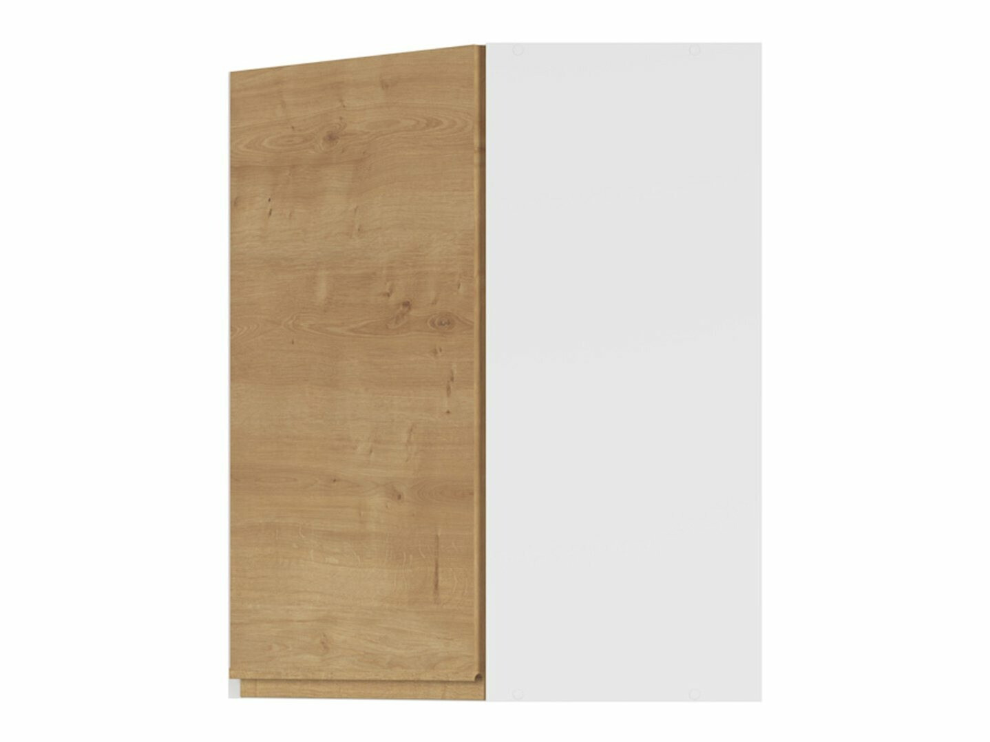 Modularna kotna stenska omarica Soli Oak 152