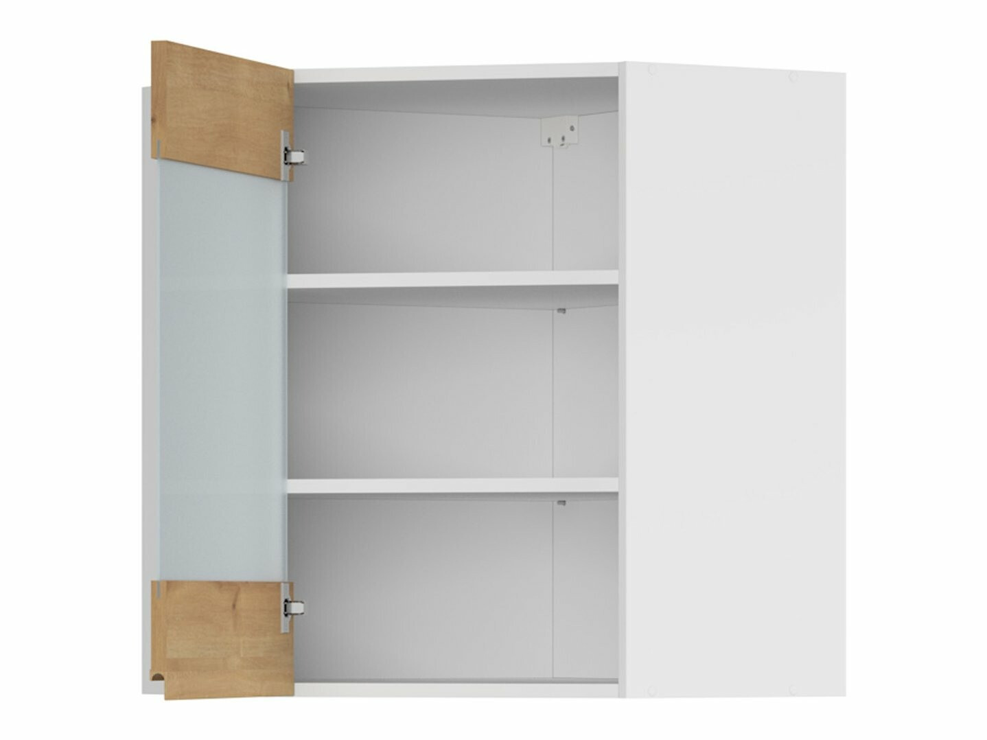 Modularna kotna stenska omarica Soli Oak 153