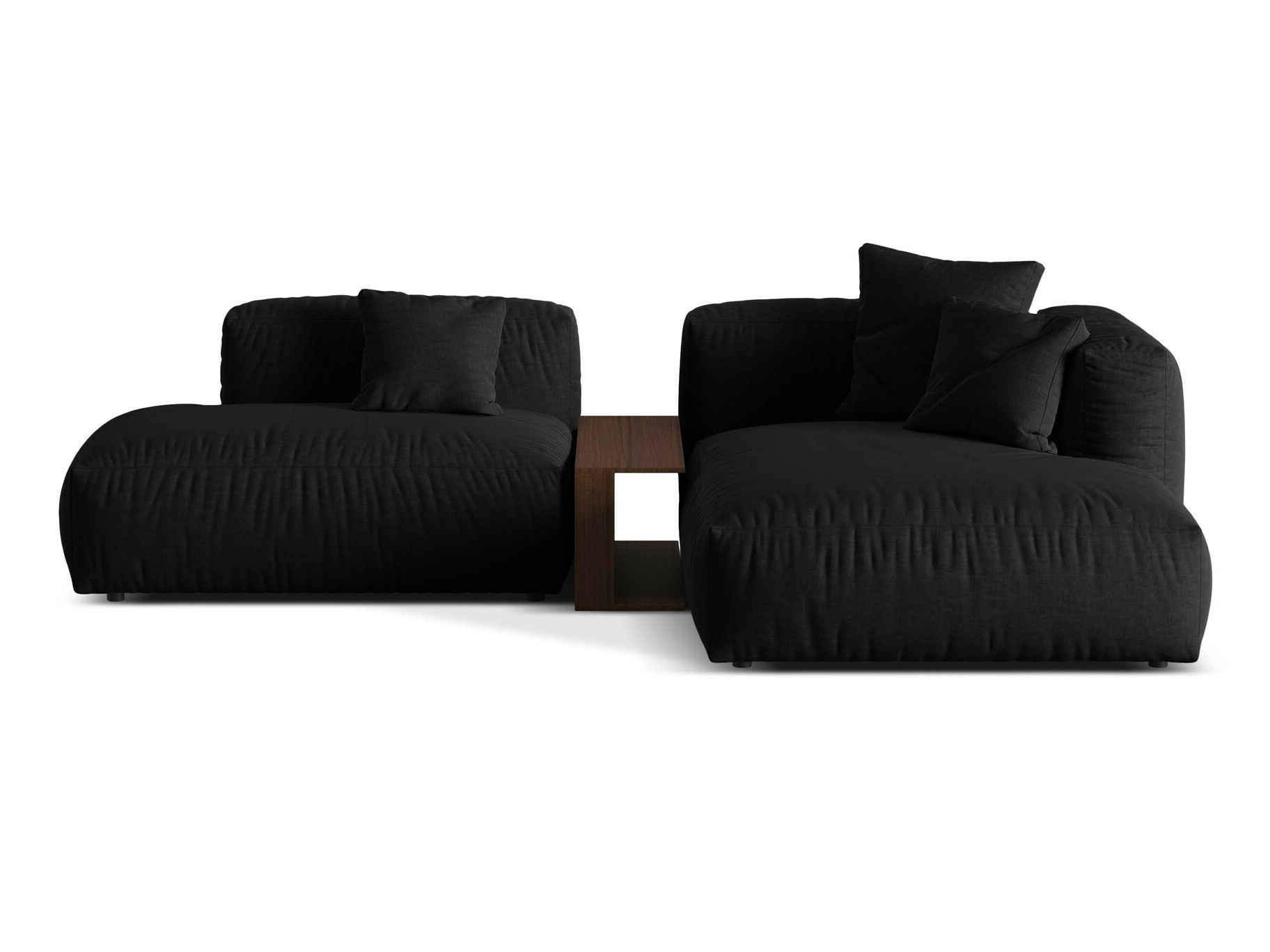 Modularna kotna sedežna garnitura Sorcoro 106 (Boston Black)