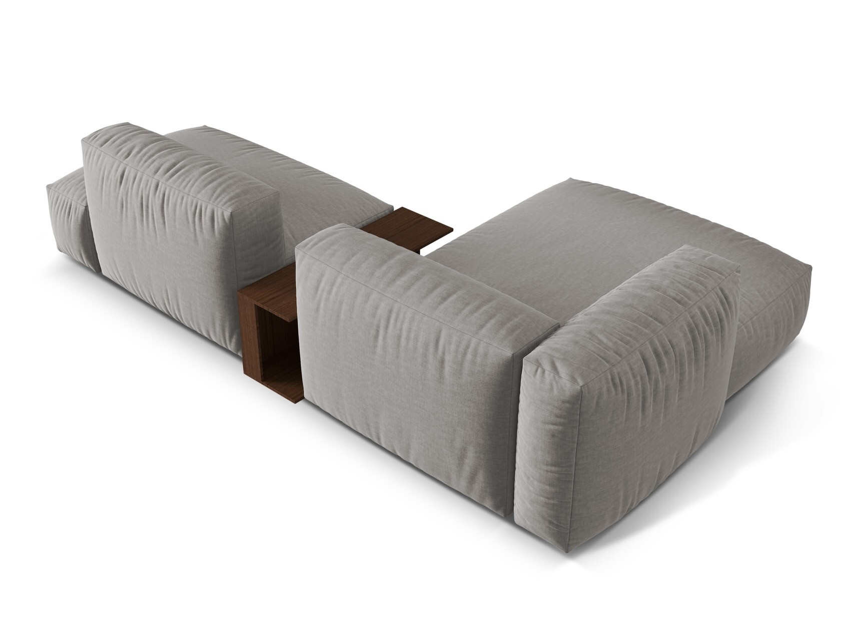 Modularna kotna sedežna garnitura Sorcoro 106 (Boston Svetla Siva)