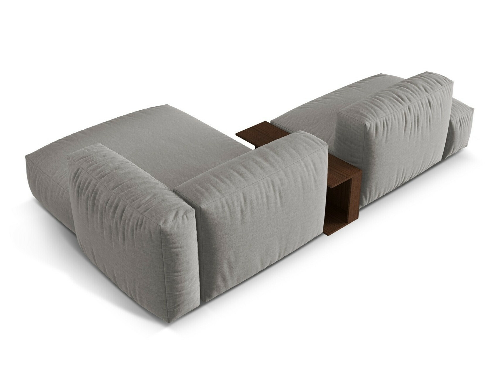 Modularna kotna sedežna garnitura Sorcoro 106 (Boston Svetla Siva)