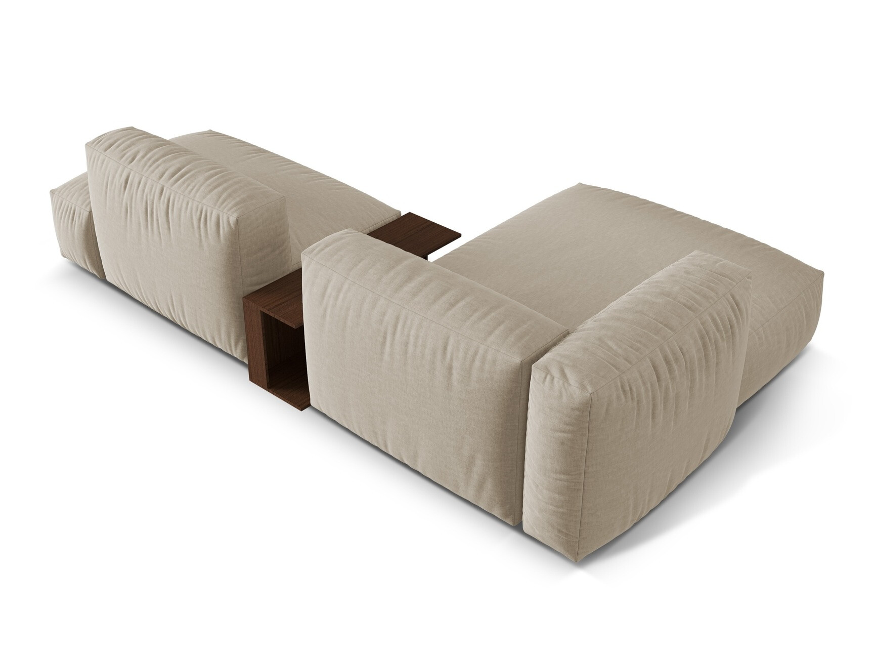 Modularna kotna sedežna garnitura Sorcoro 106 (Boston Toffee)