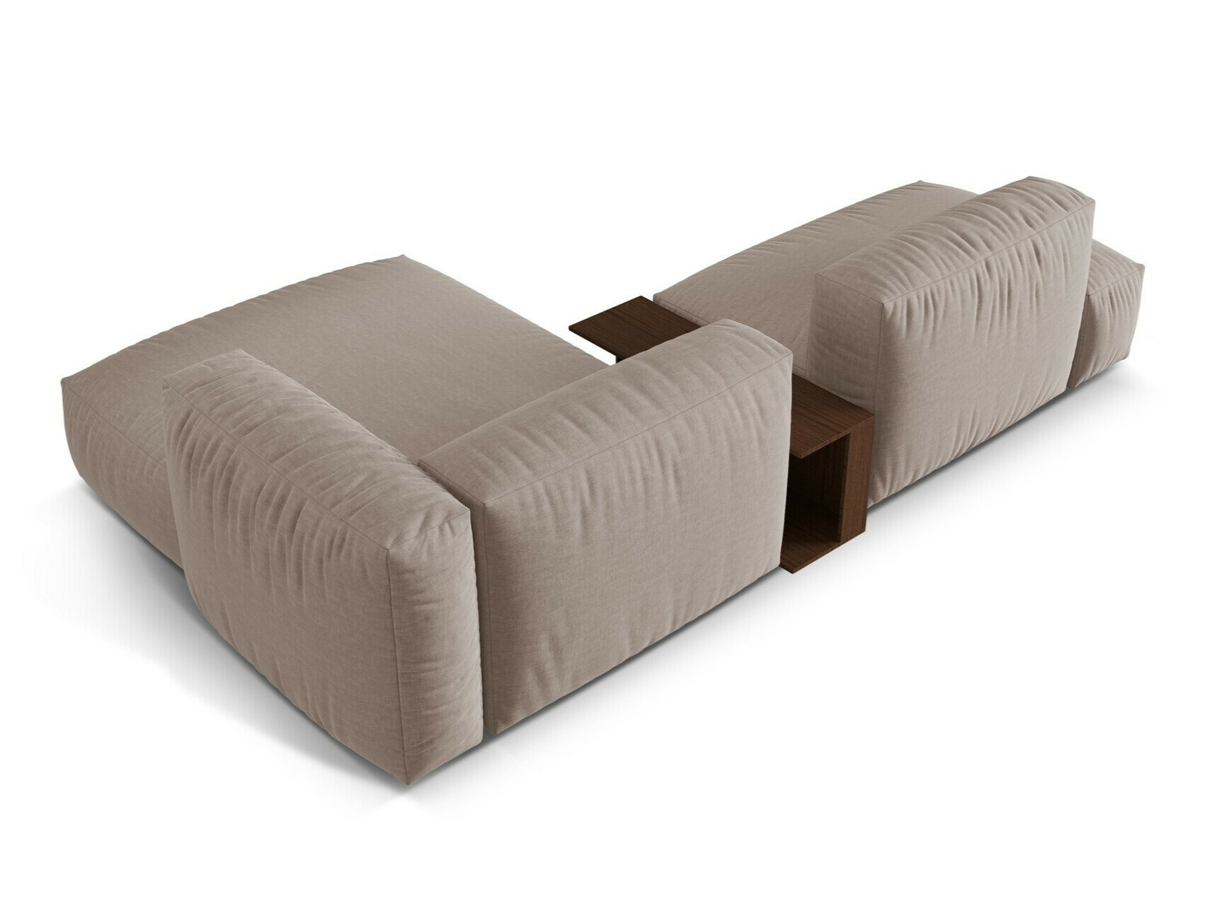 Modularna kotna sedežna garnitura Sorcoro 106 (Boston Trufa)